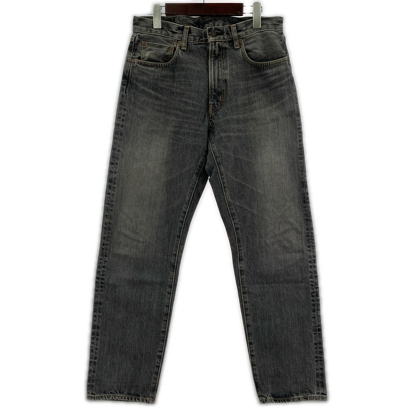 デニムパンツ FOB FACTORY F160 デニムパンツ 黒 (W32L30) 32 ブラック