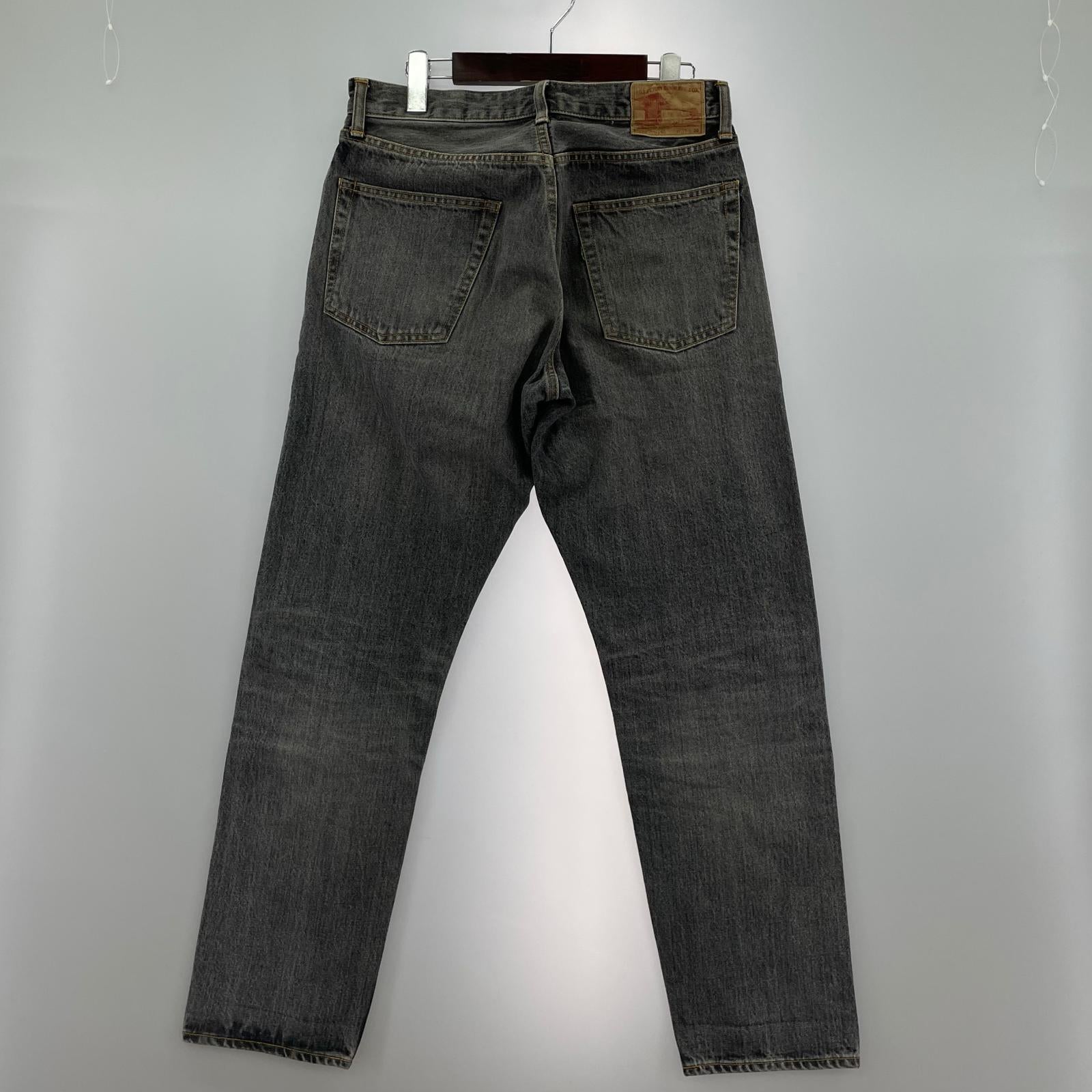 デニムパンツ FOB FACTORY F160 デニムパンツ 黒 (W32L30) 32 ブラック