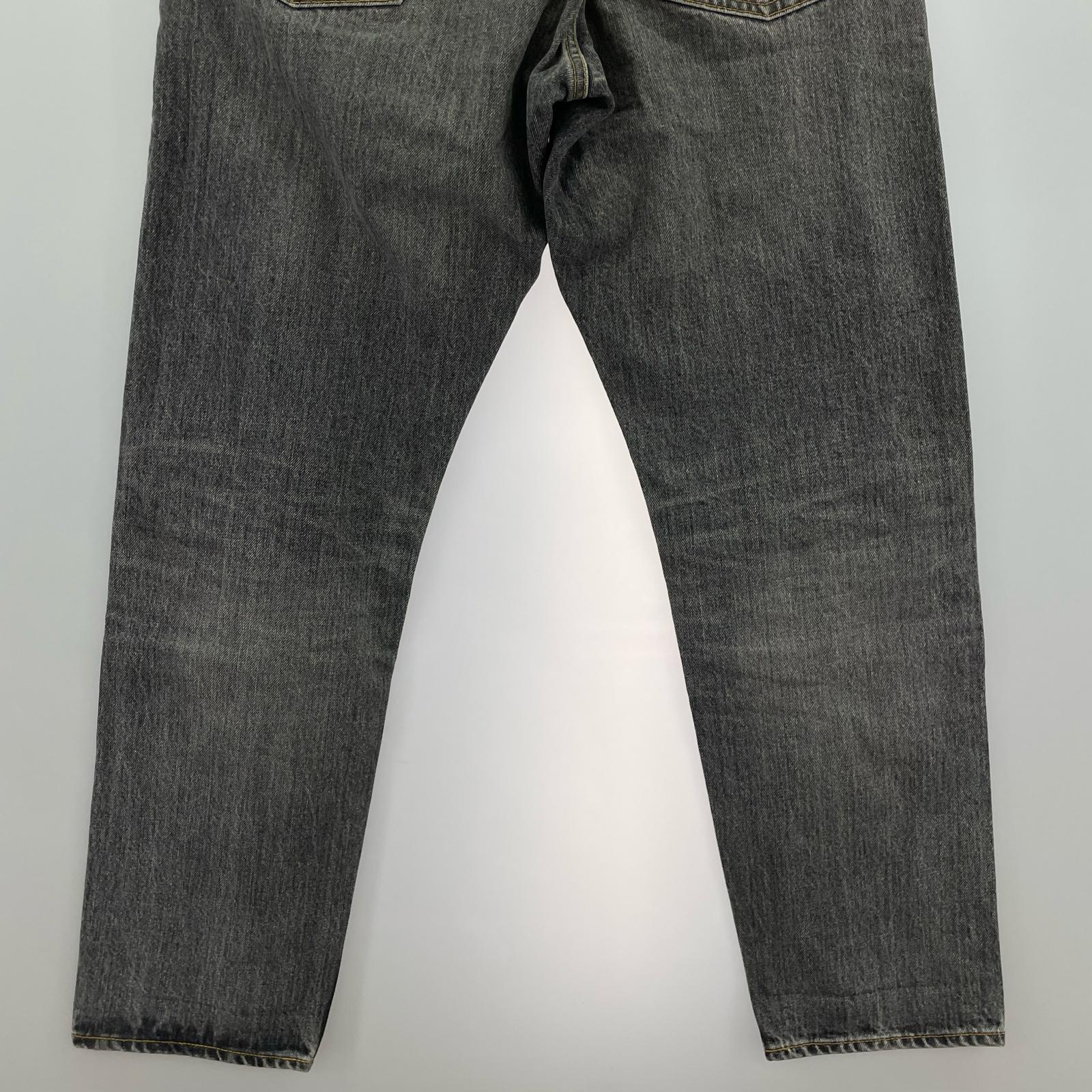 デニムパンツ FOB FACTORY F160 デニムパンツ 黒 (W32L30) 32 ブラック