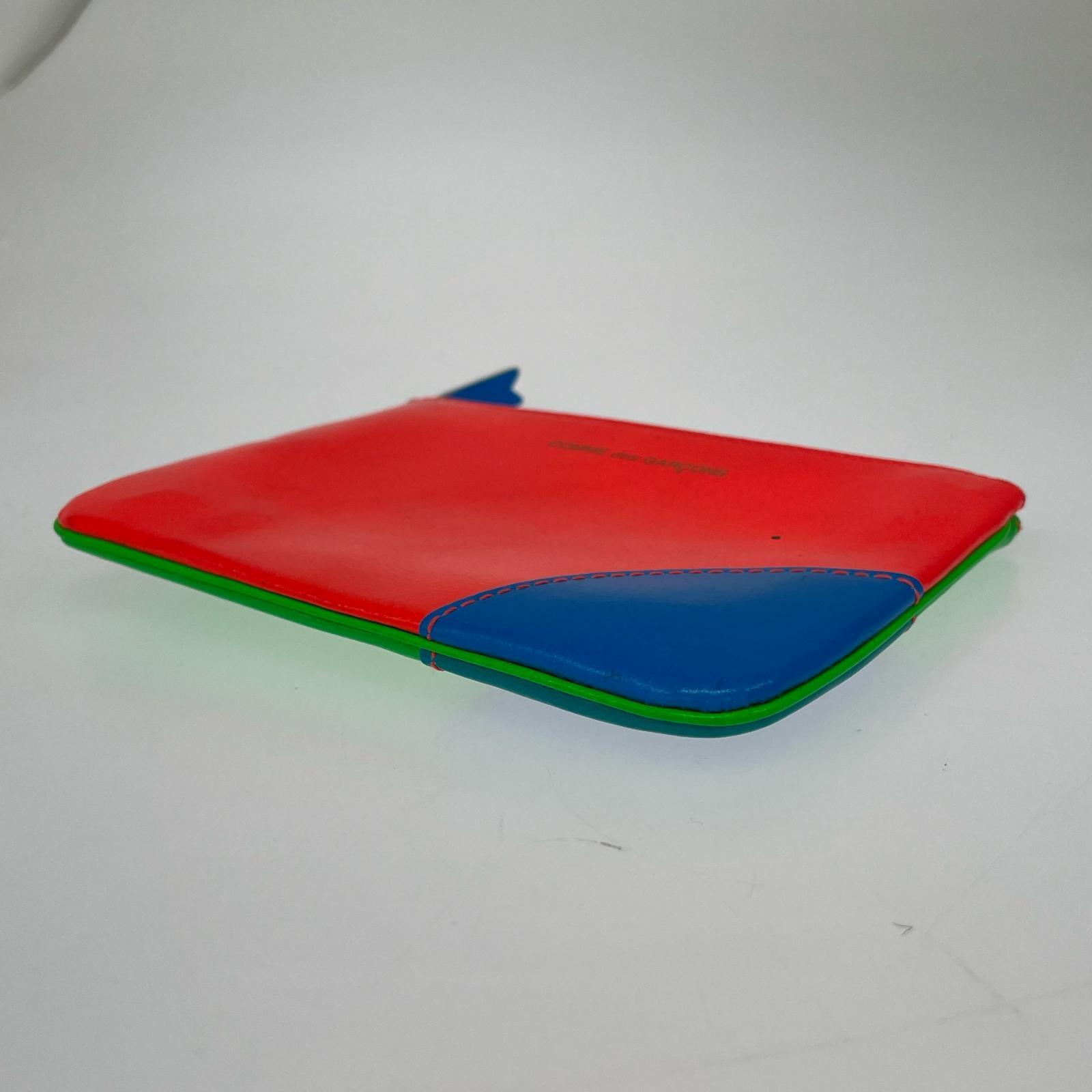 コインケース Wallet COMME des GARCONS SUPER FLUO