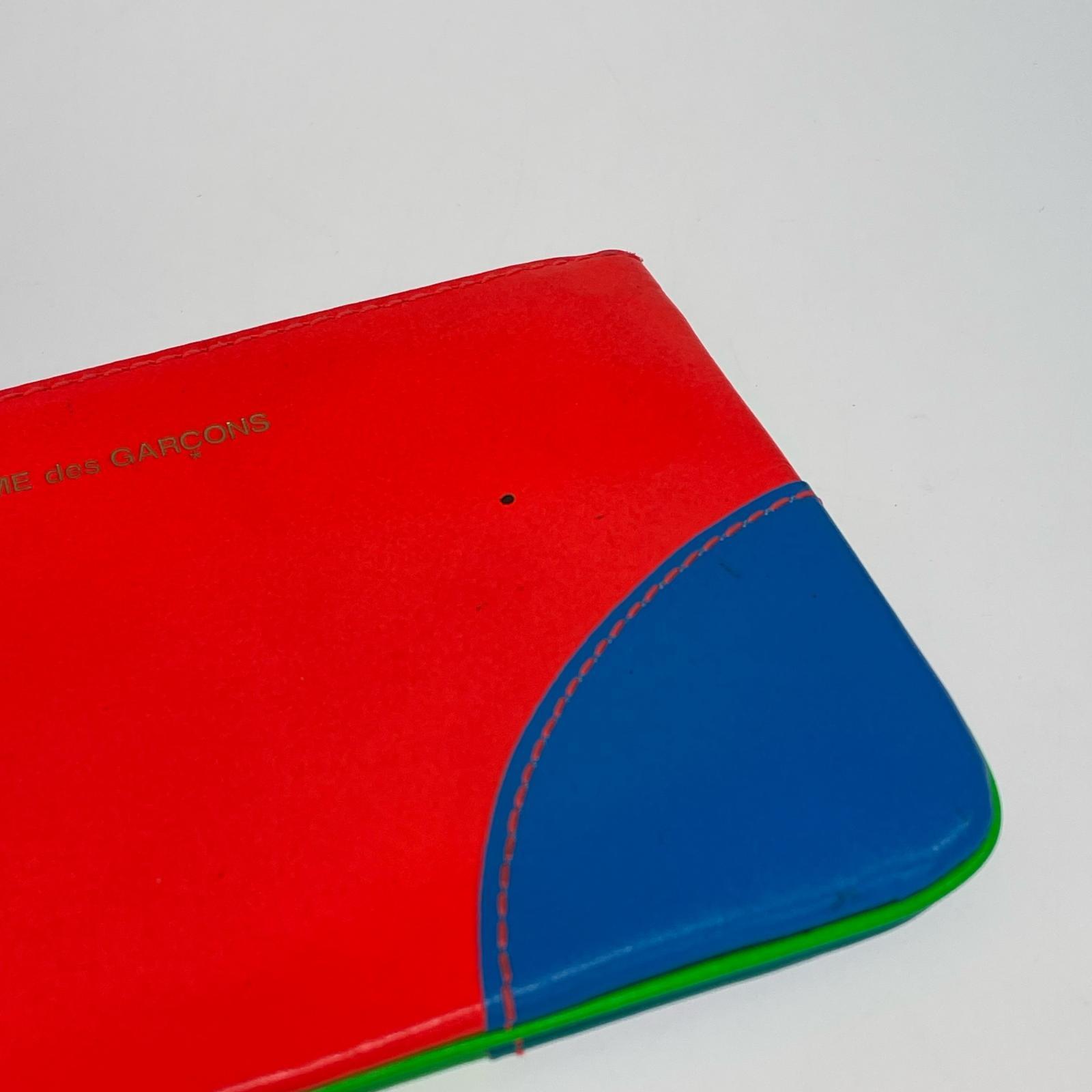 コインケース Wallet COMME des GARCONS SUPER FLUO
