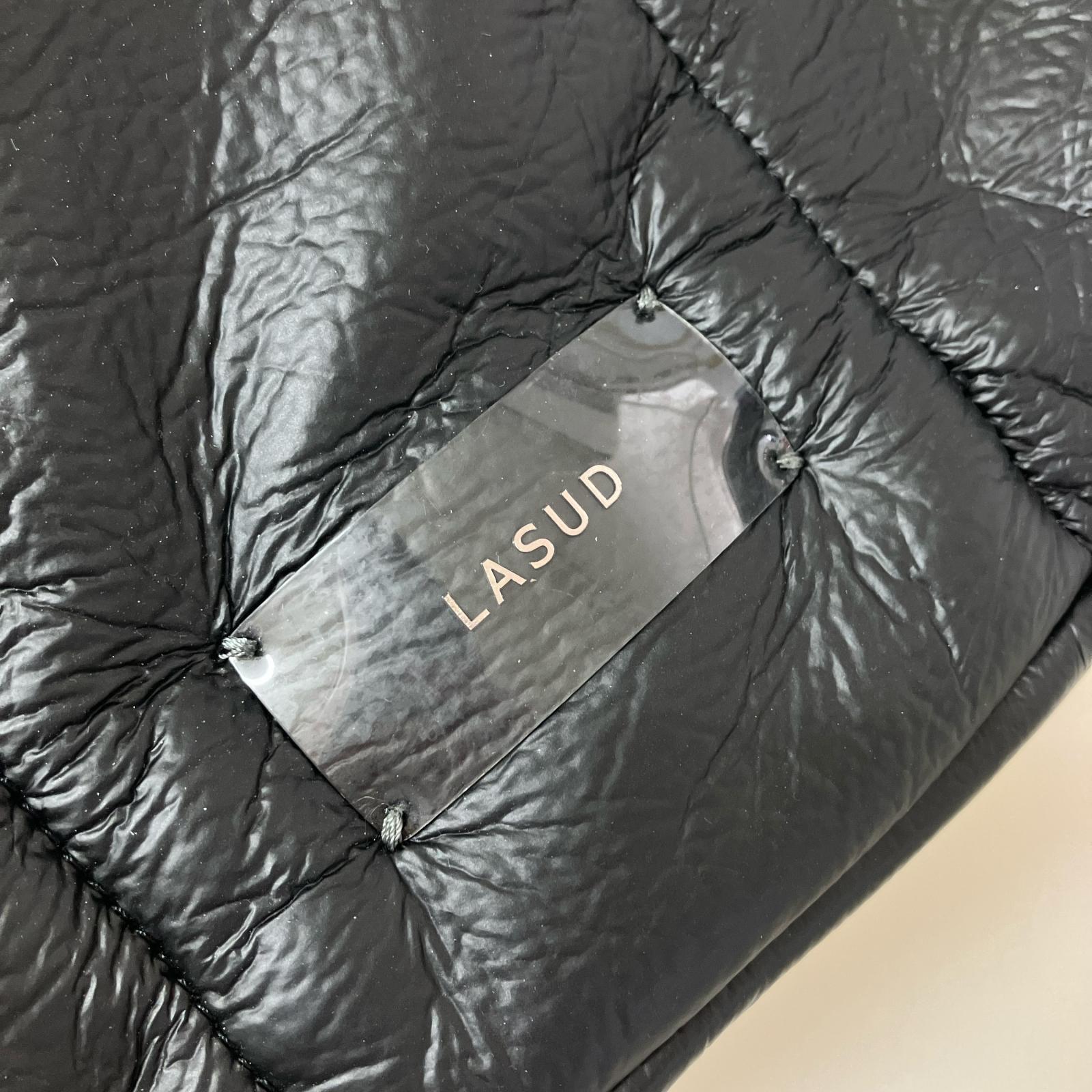 ショルダーバッグ LASUD ショルダーバッグ BLK ブラック