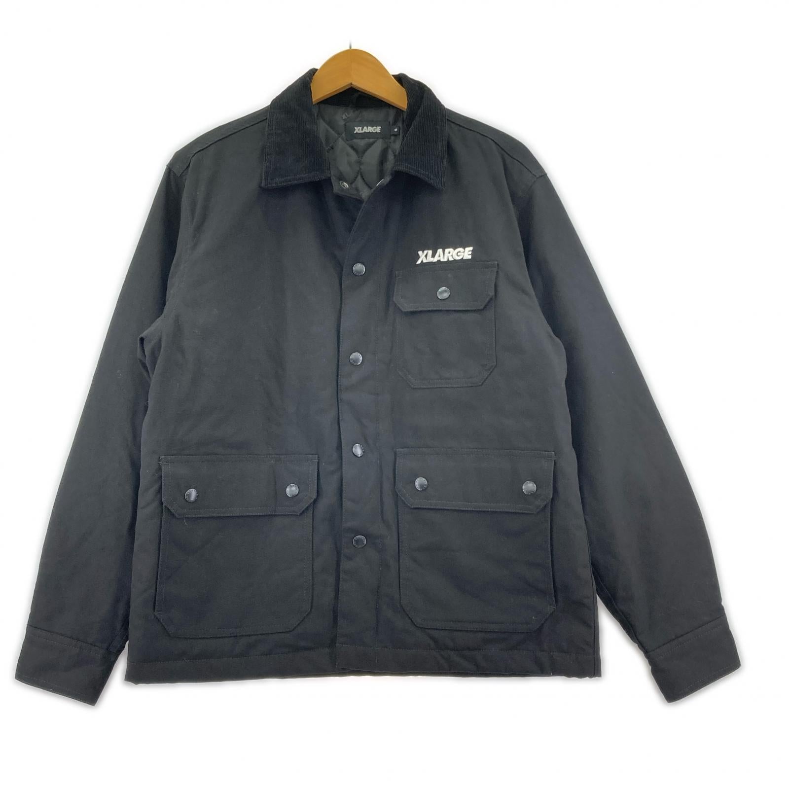 ジャケット 裏キルティングジャケット BLK S S ブラック