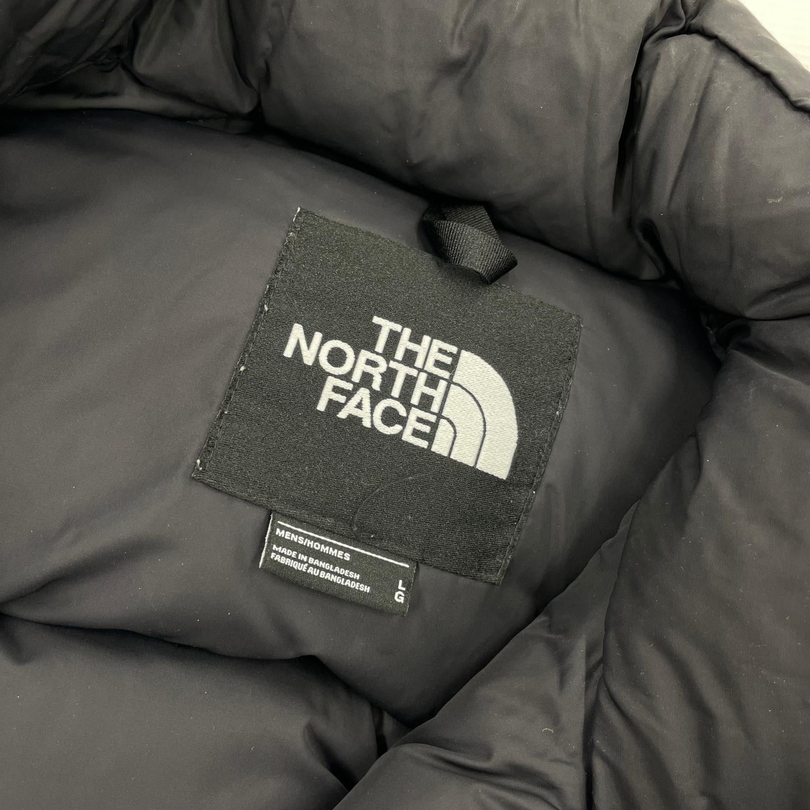 ダウンジャケット RETRO NUPTSE JKT BLK SIZE L L ブラック