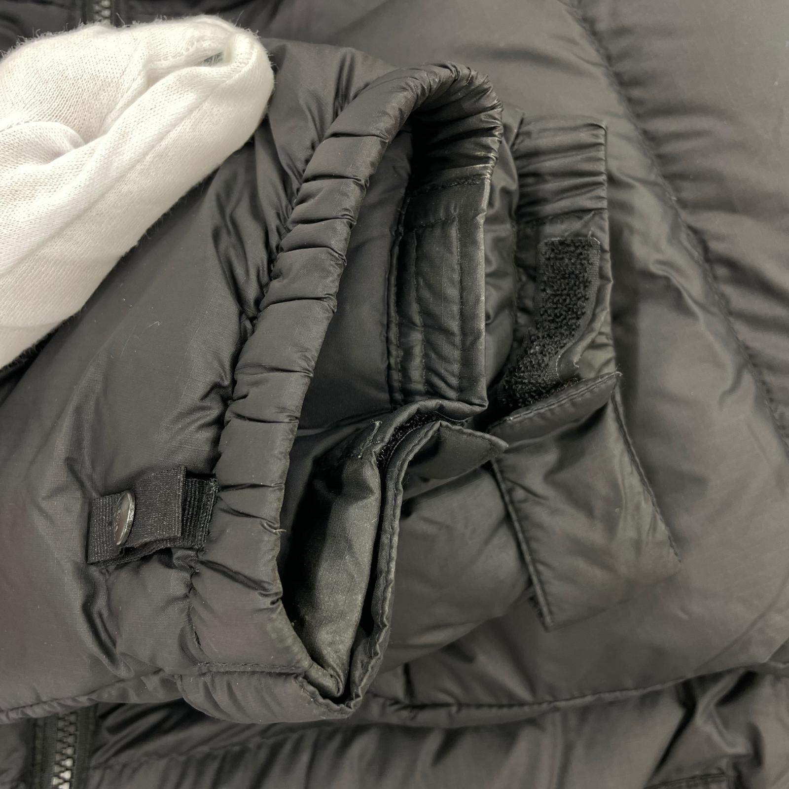 ダウンジャケット RETRO NUPTSE JKT BLK SIZE L L ブラック