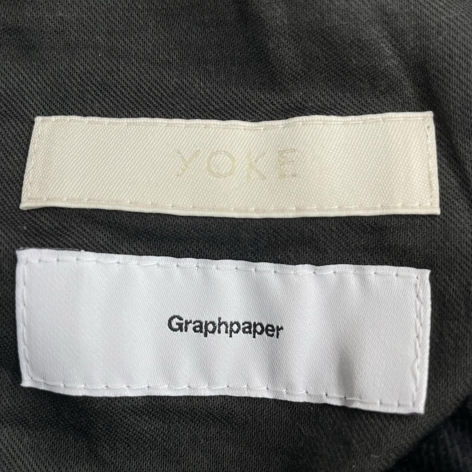 パンツ YOKE for Graphpaper Military Wide Easy Pants ミリタリーイージーパンツ 3 ブラック 3 ブラック