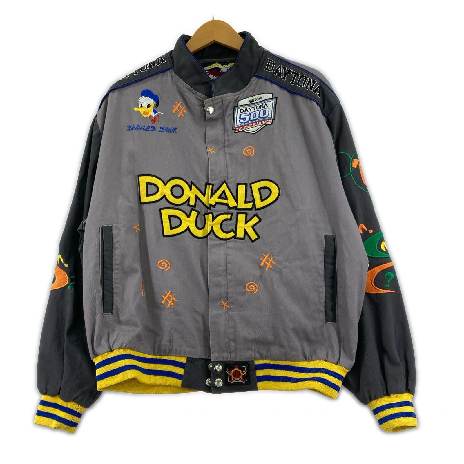 ブルゾン JEFF HAMILTON DONALD DUCK GRY グレー