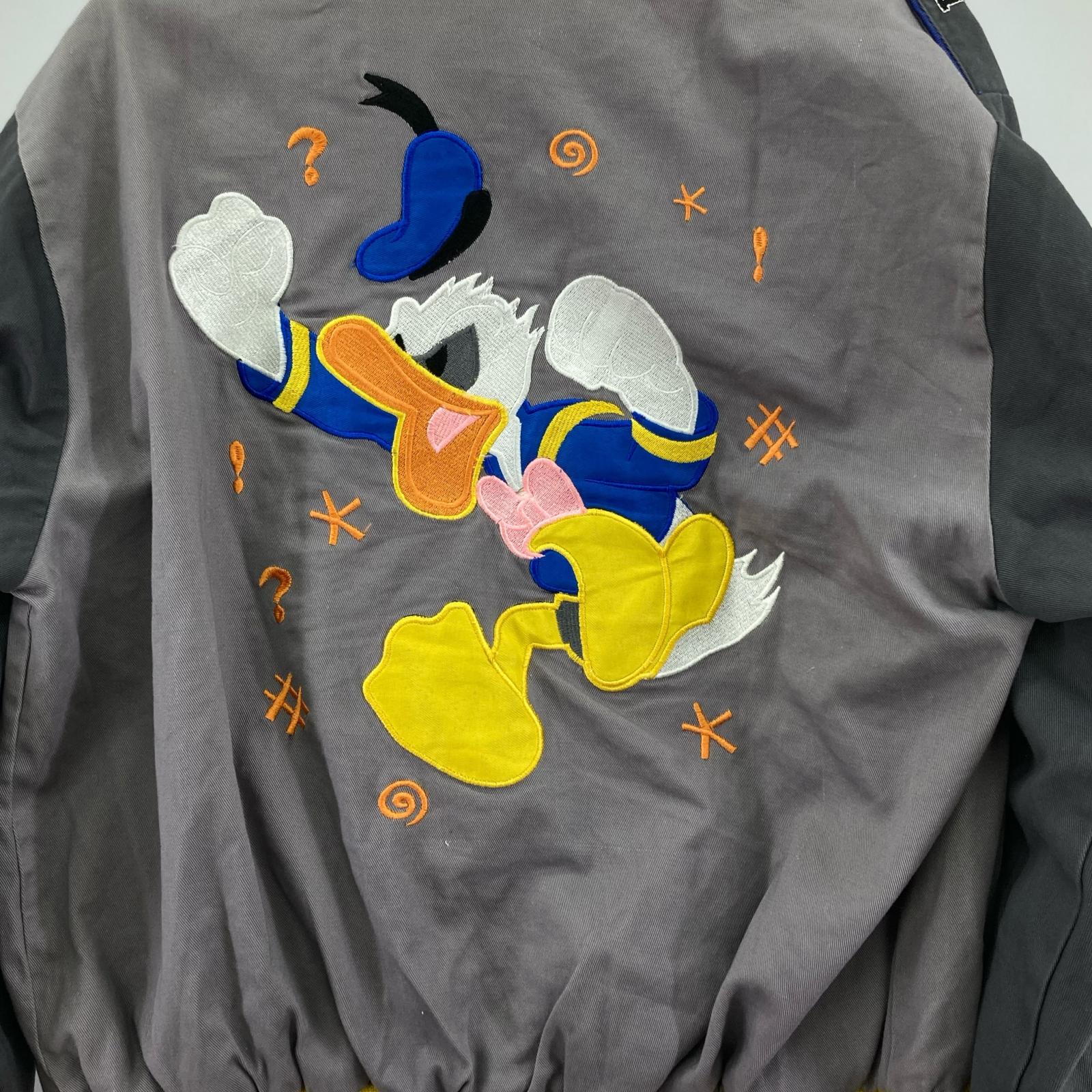 ブルゾン JEFF HAMILTON DONALD DUCK GRY グレー