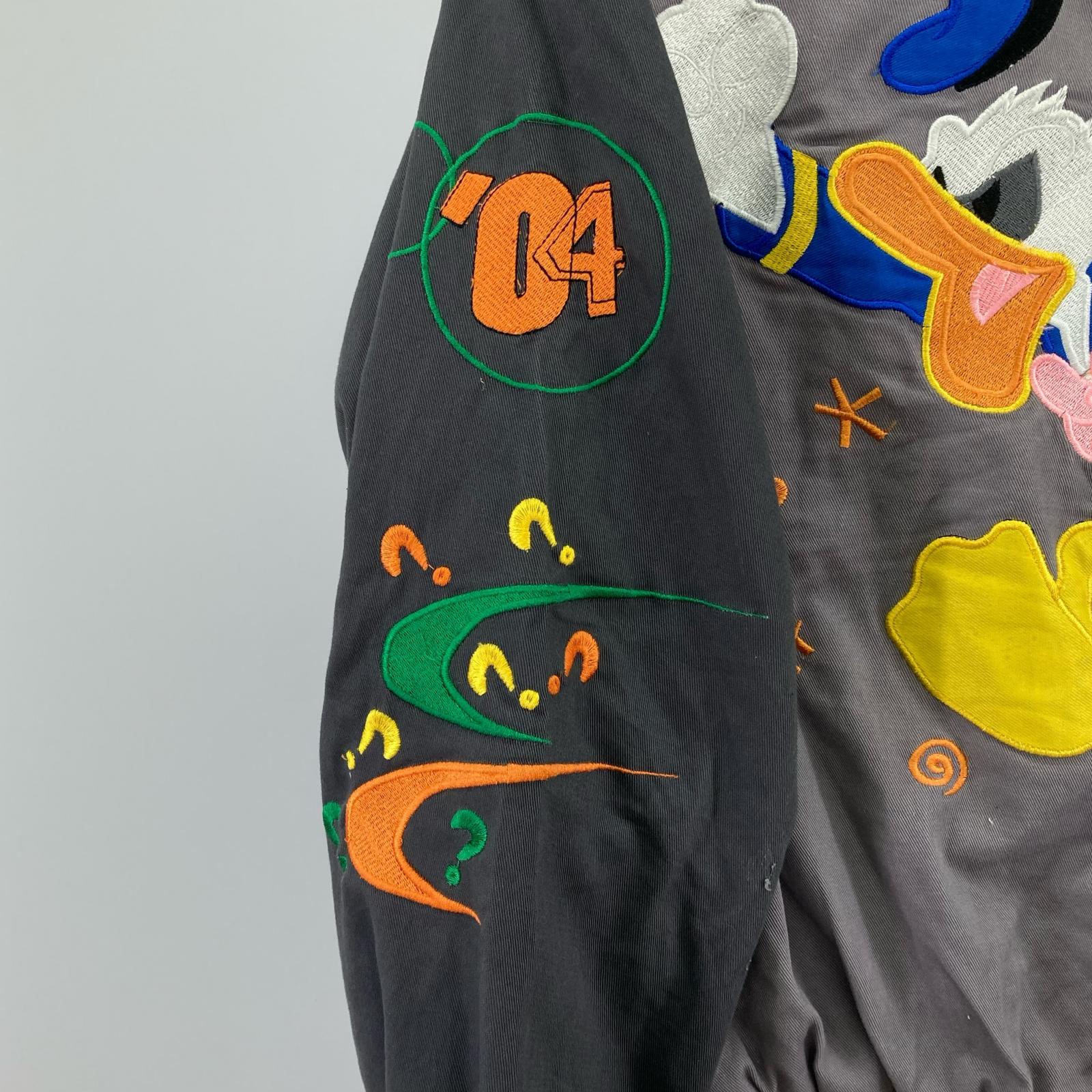 ブルゾン JEFF HAMILTON DONALD DUCK GRY グレー
