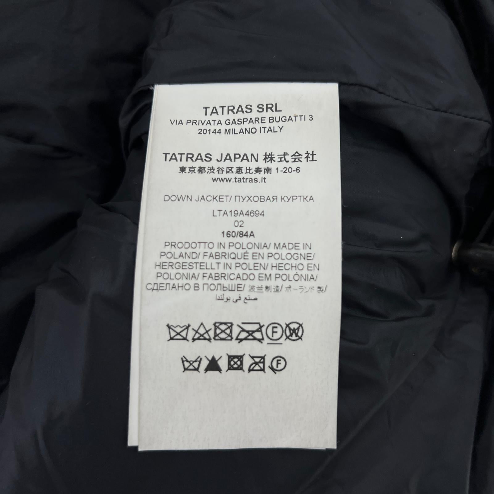 その他アウター POLITEAMA Down Coat BLK 02 ブラック