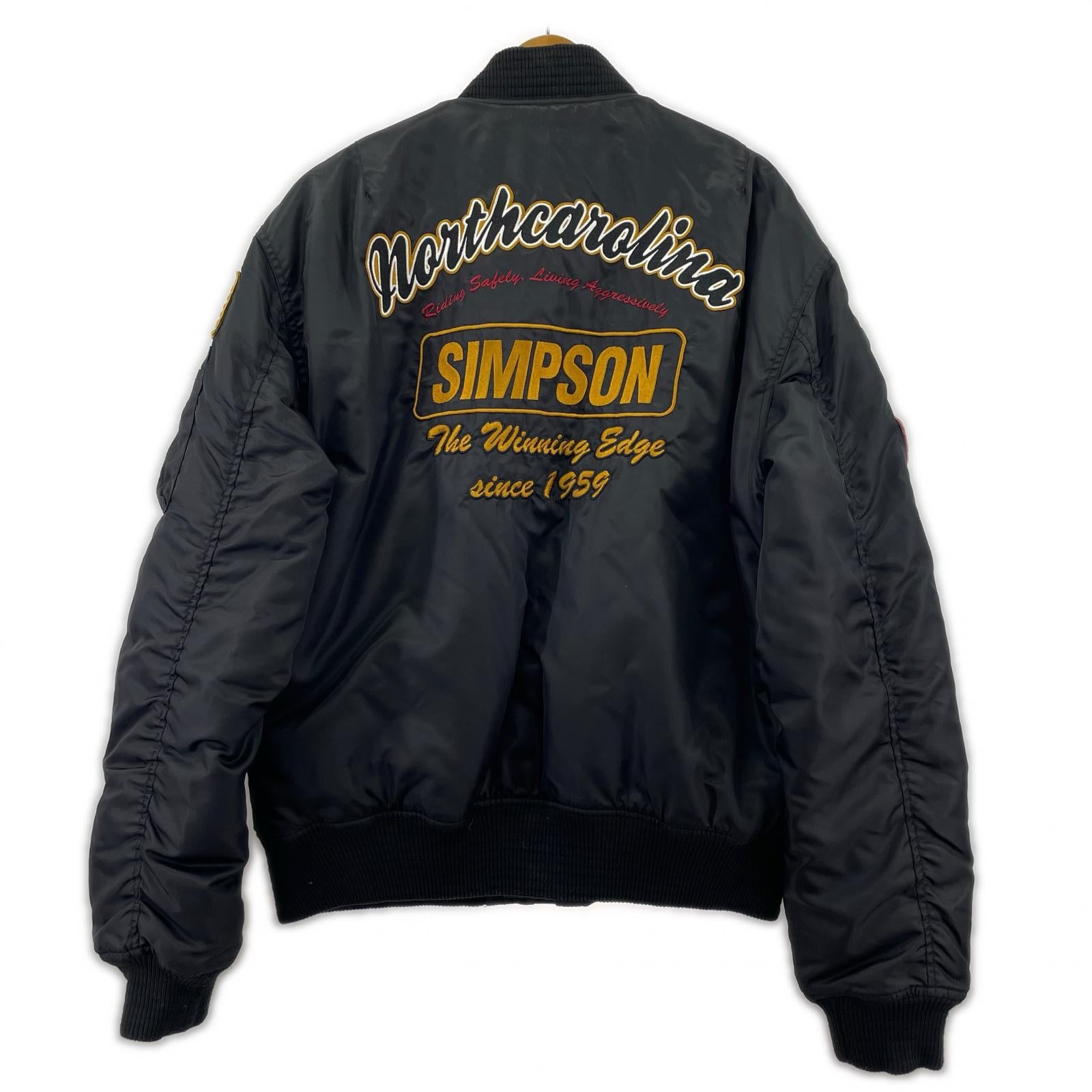 ジャケット SIMPSON フライトジャケット 3L