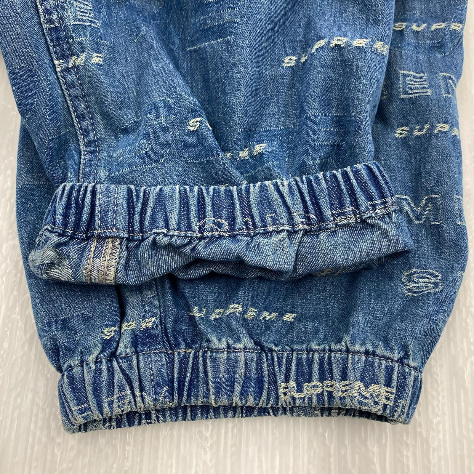デニムパンツ Supreme Dimensions Logo Denim S S ブルー