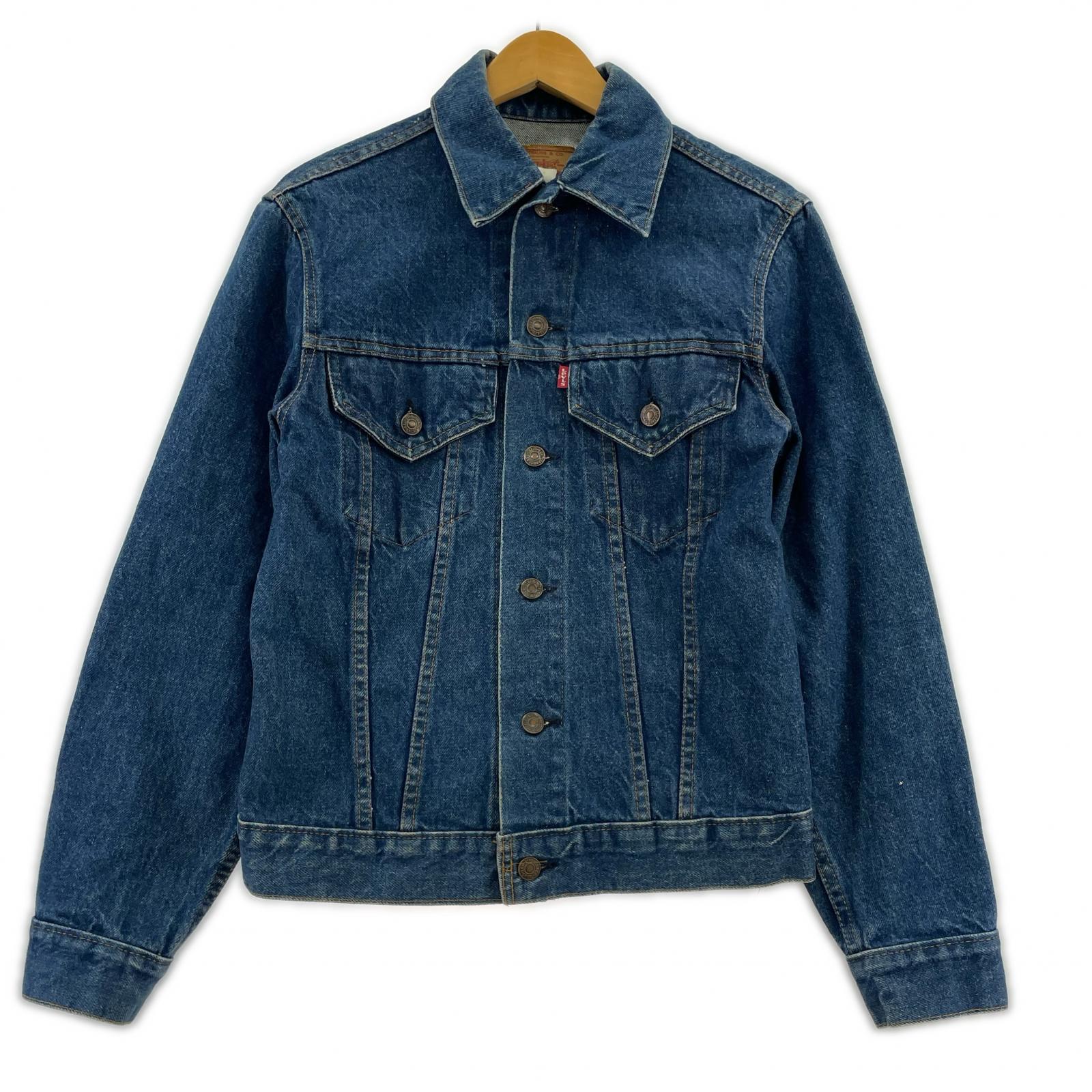 デニムジャケット 70s 70505-0217 4th USA製 34 ブルー