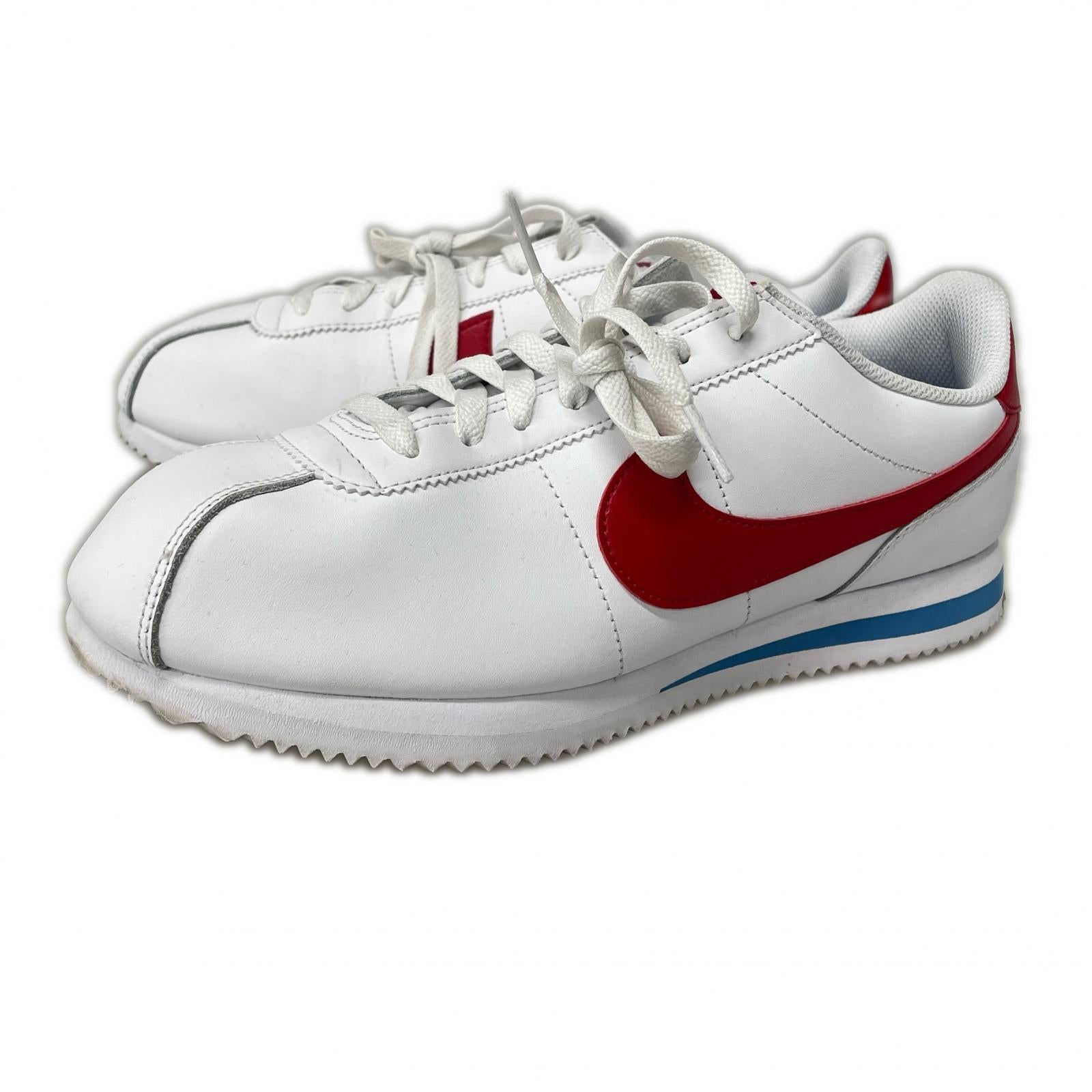 スニーカー CORTEZ 白×赤 28cm (US10 UK9 1/2 EU46) ホワイト
