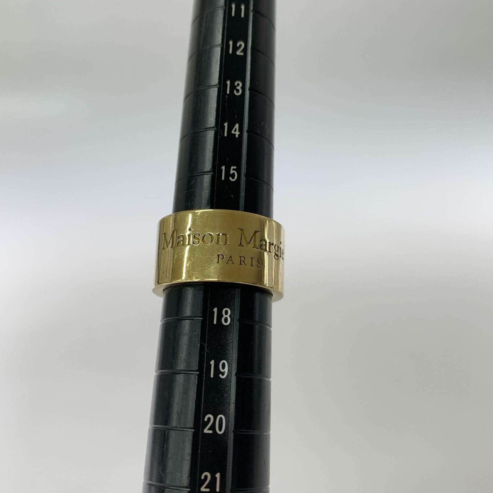 リング・指輪 23SS ロゴ ゴールドリング 925 ゴールド
