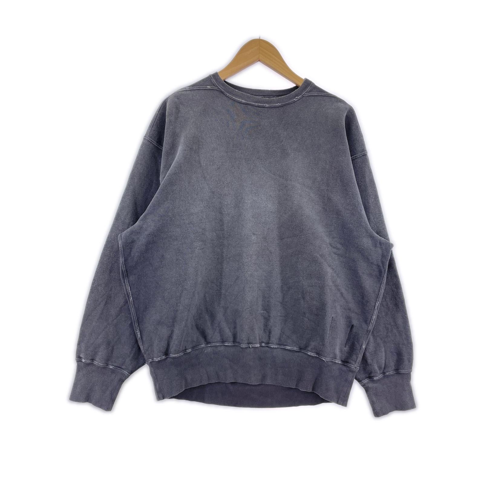 長袖Ｔシャツ PATINA SWEAT ribbed shoulder 38 38 ブラック