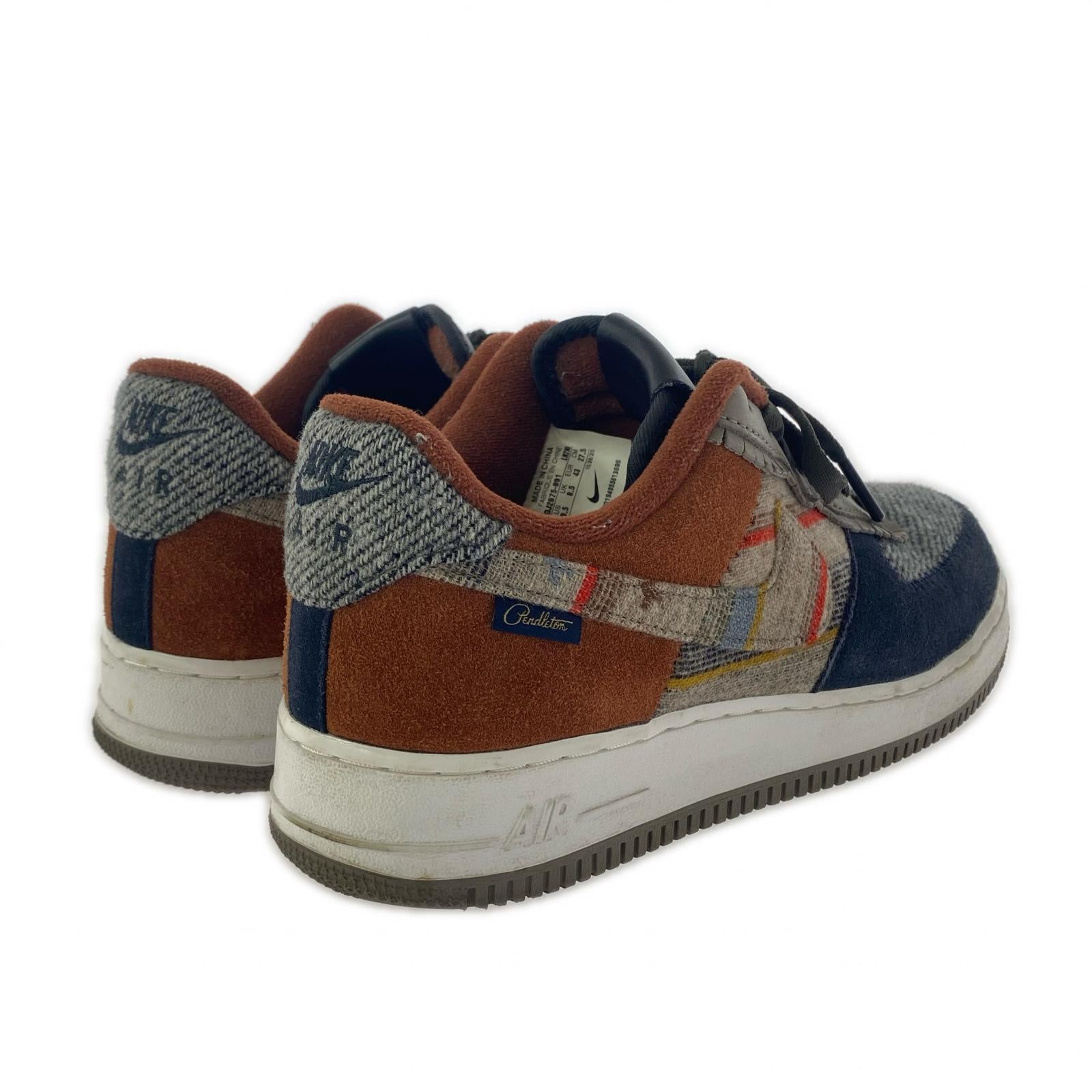 スニーカー NIKE×Pendleton BY YOU Air Force 1 Low DJ2675-991 (27.5) 27.5cm (US9 1/2 UK9 EU45) マルチカラー