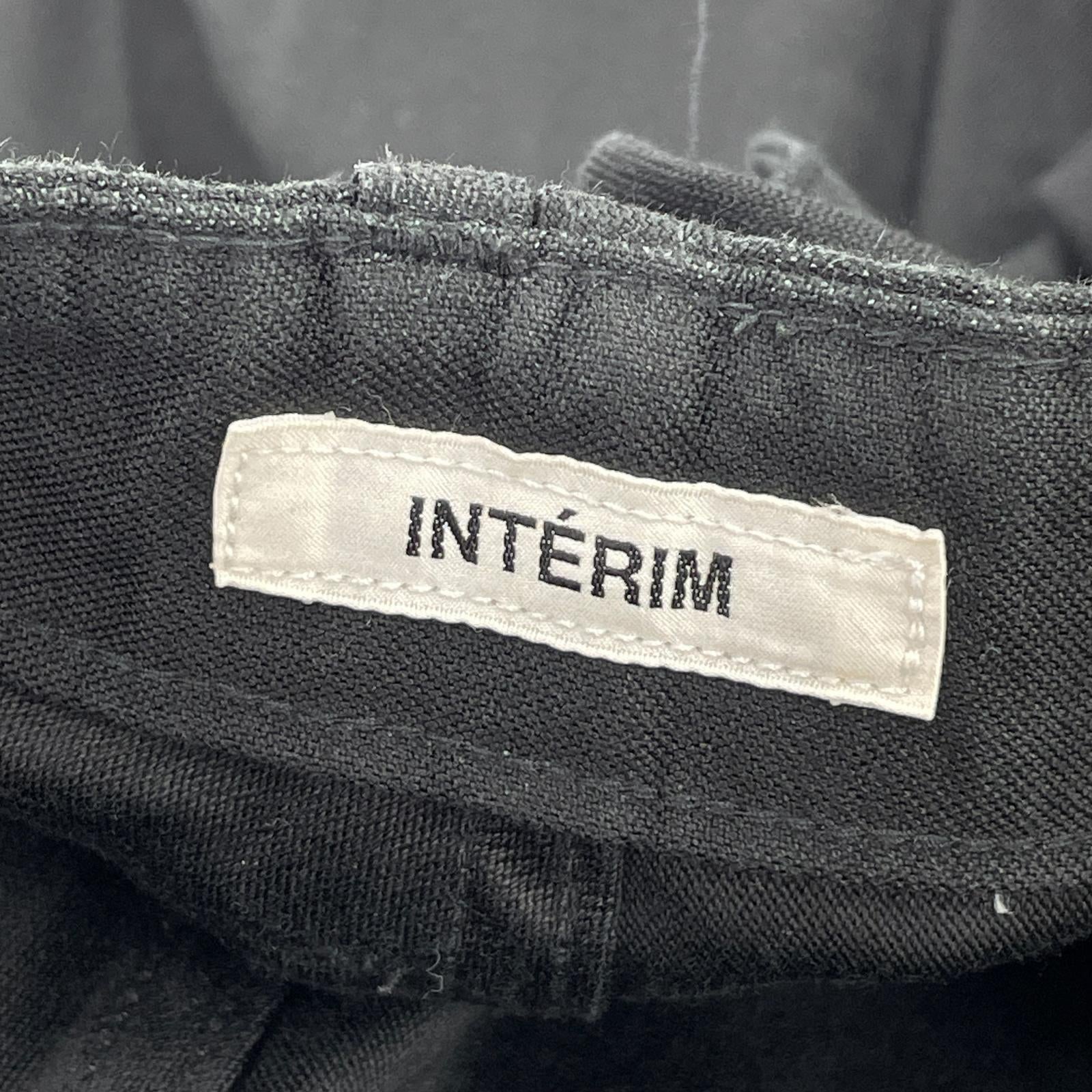 パンツ INTERIM BAKER PANTS 黒 4 ブラック