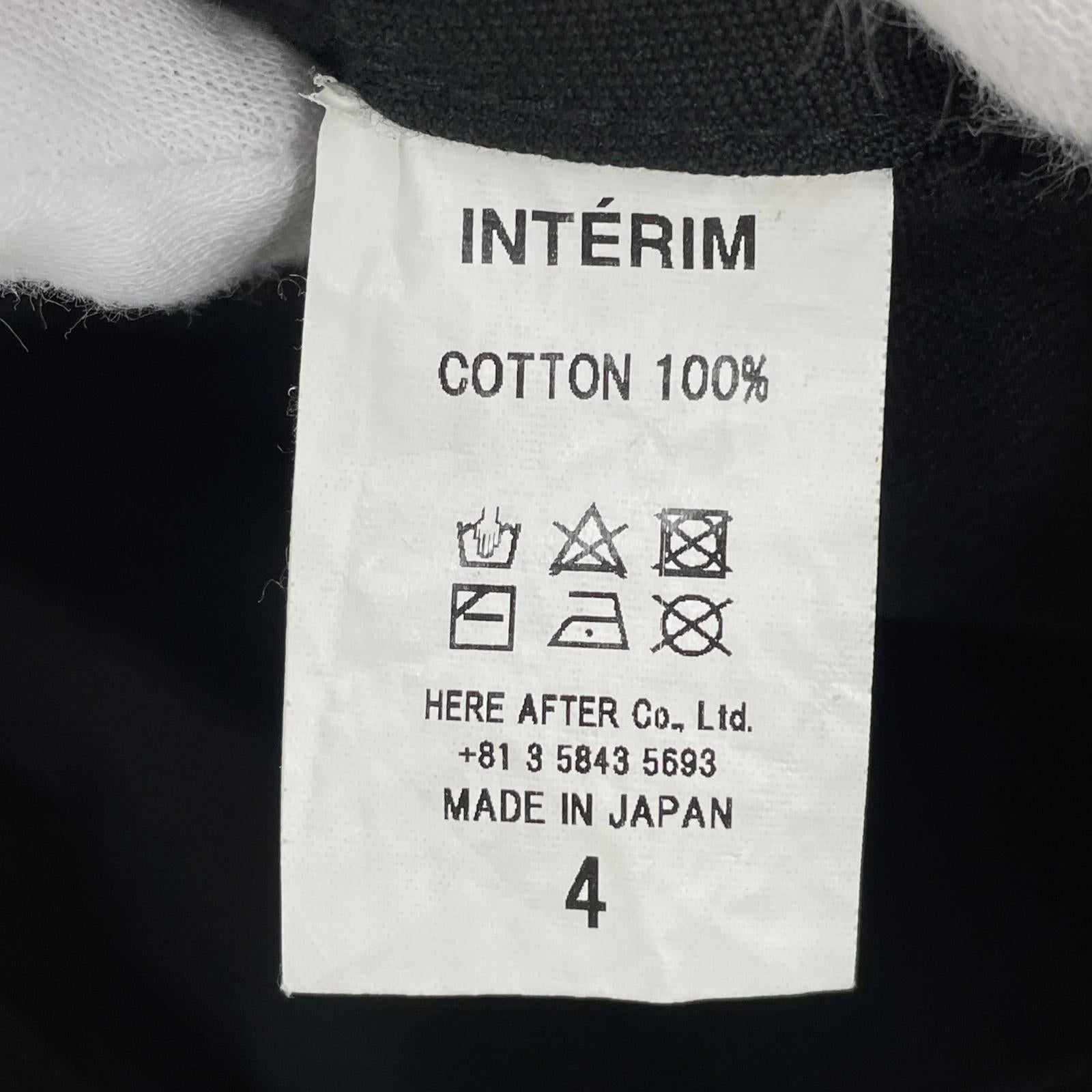 パンツ INTERIM BAKER PANTS 黒 4 ブラック