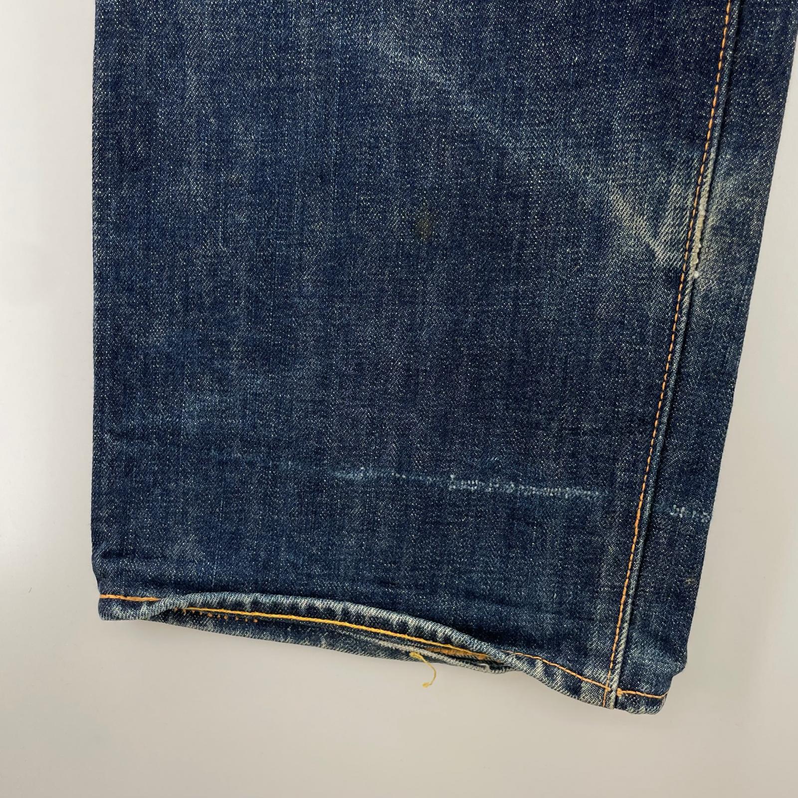 デニムパンツ lot2001 ビックカモメ 36 ネイビー