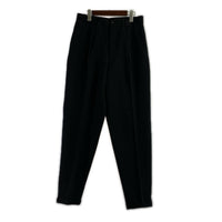 パンツ COMME des GARCONS HOMME PLUS 90s 裾ジップ ウールギャバスラックス M ブラック M ブラック