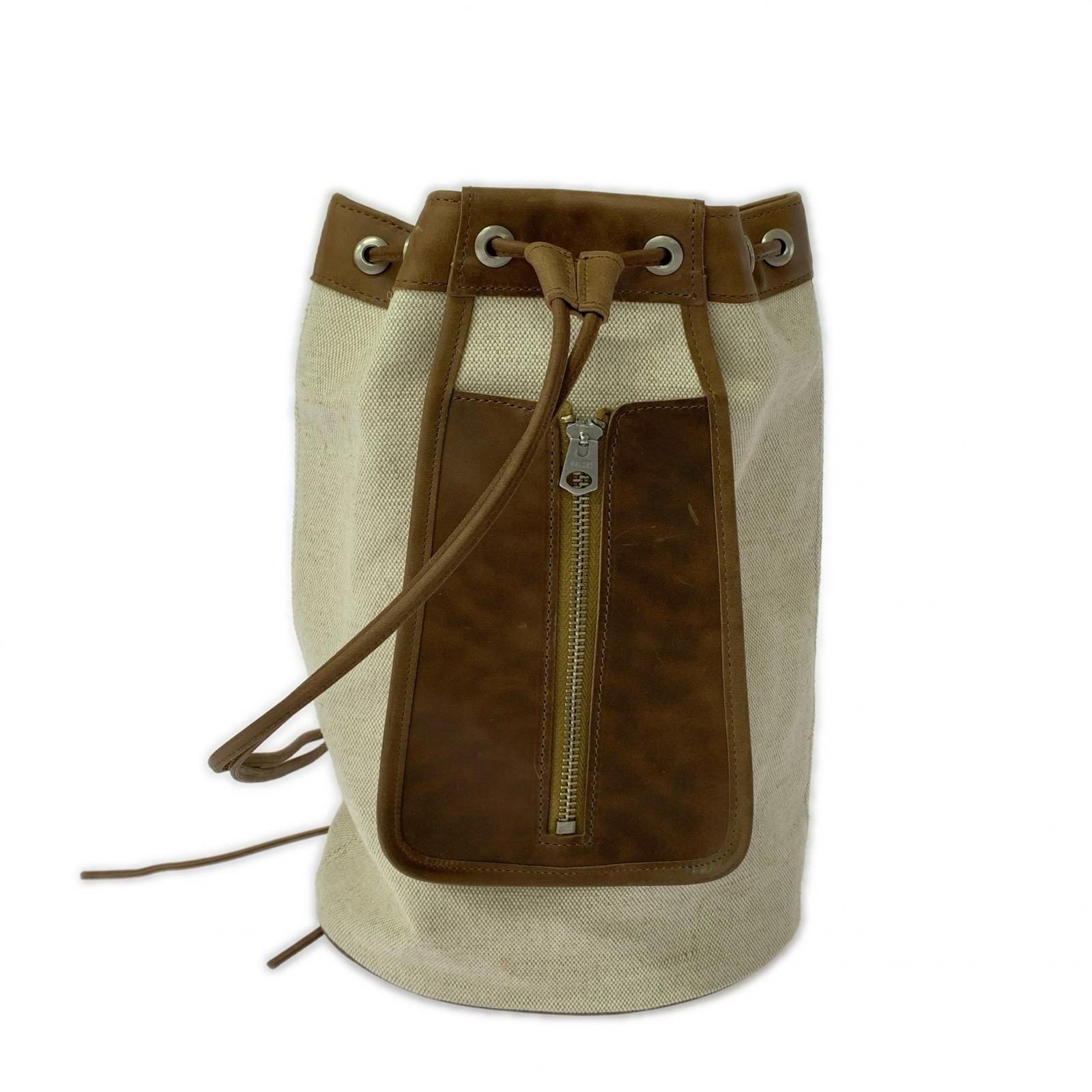 ショルダーバッグ 26ss forme Drawstring bag ホワイト