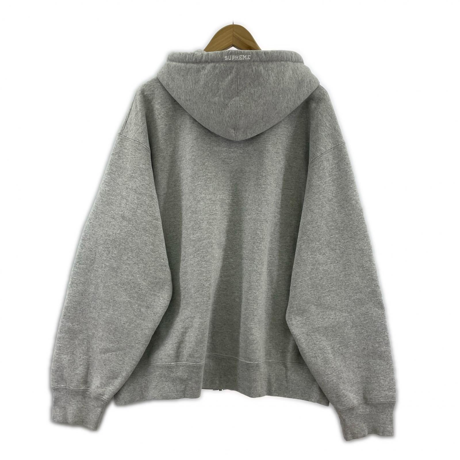 パーカー 23FW S Logo Zip Up グレー (L) L グレー