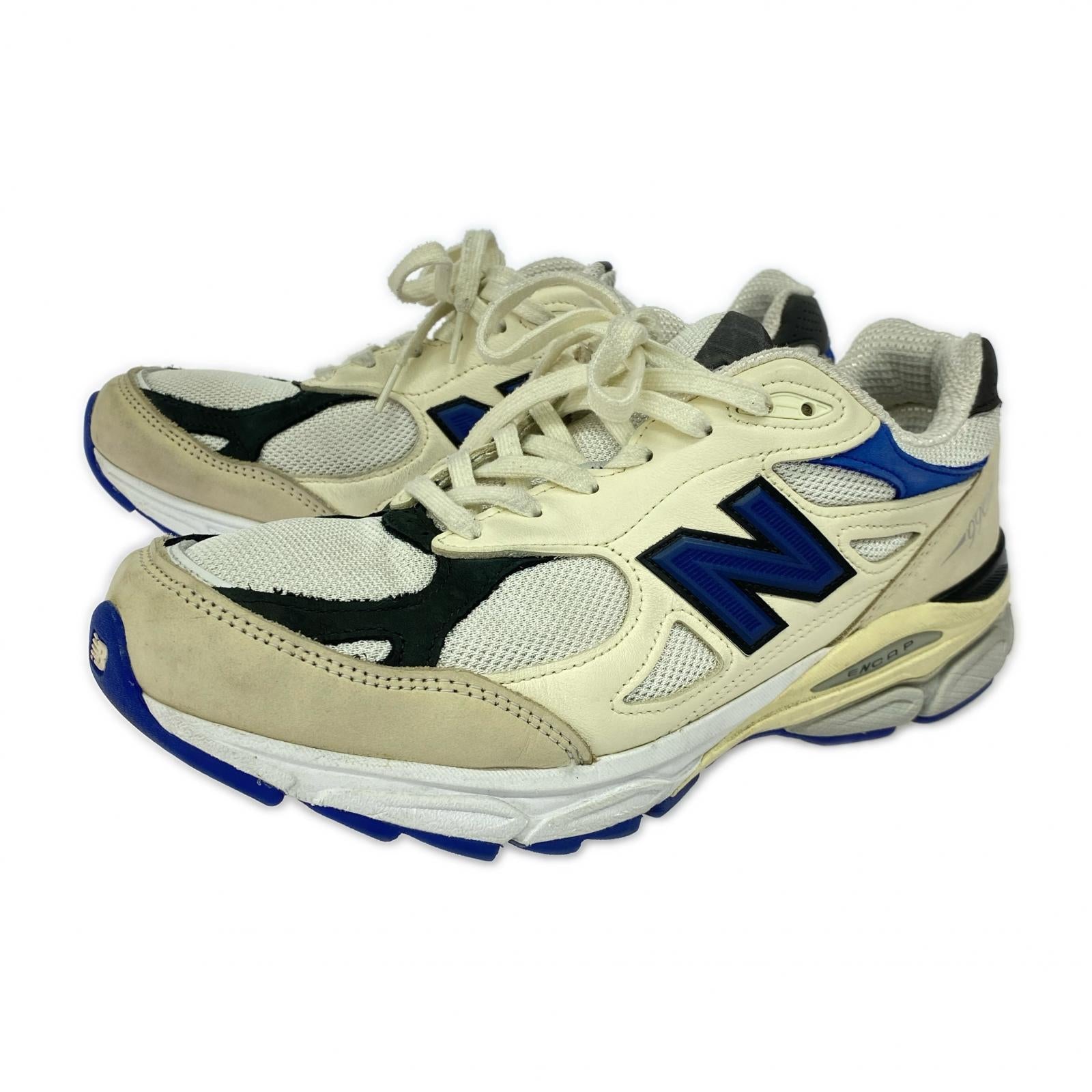 スニーカー NEW BALANCE×Teddy Santis M990WB3 スニーカー 27.5 アイボリー 27.5cm (US9 1/2 UK9 EU45)