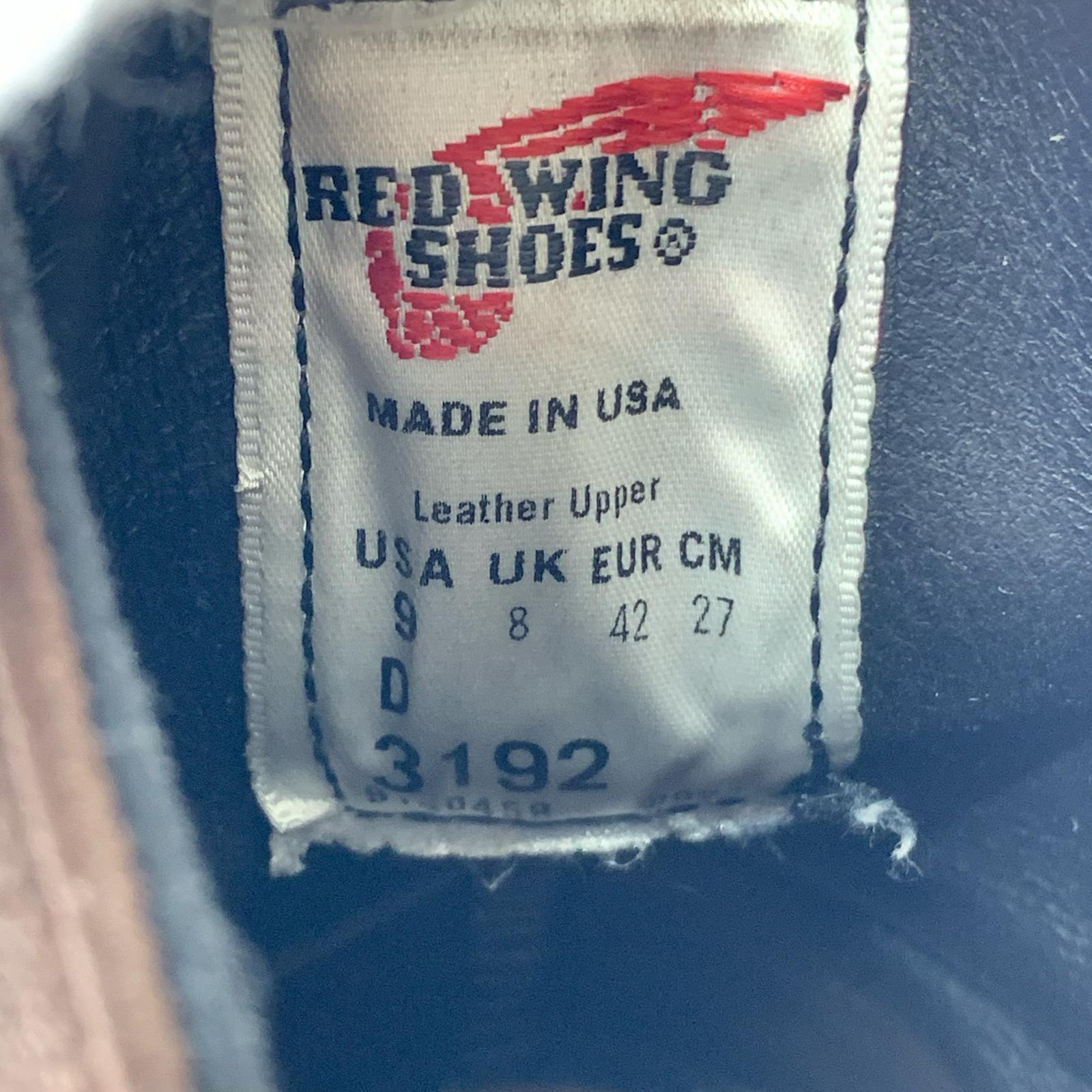 ブーツ RED WING スウェード サイドゴアブーツ 9 ベージュ 27cm (US9 UK8 1/2 EU44) ベージュ