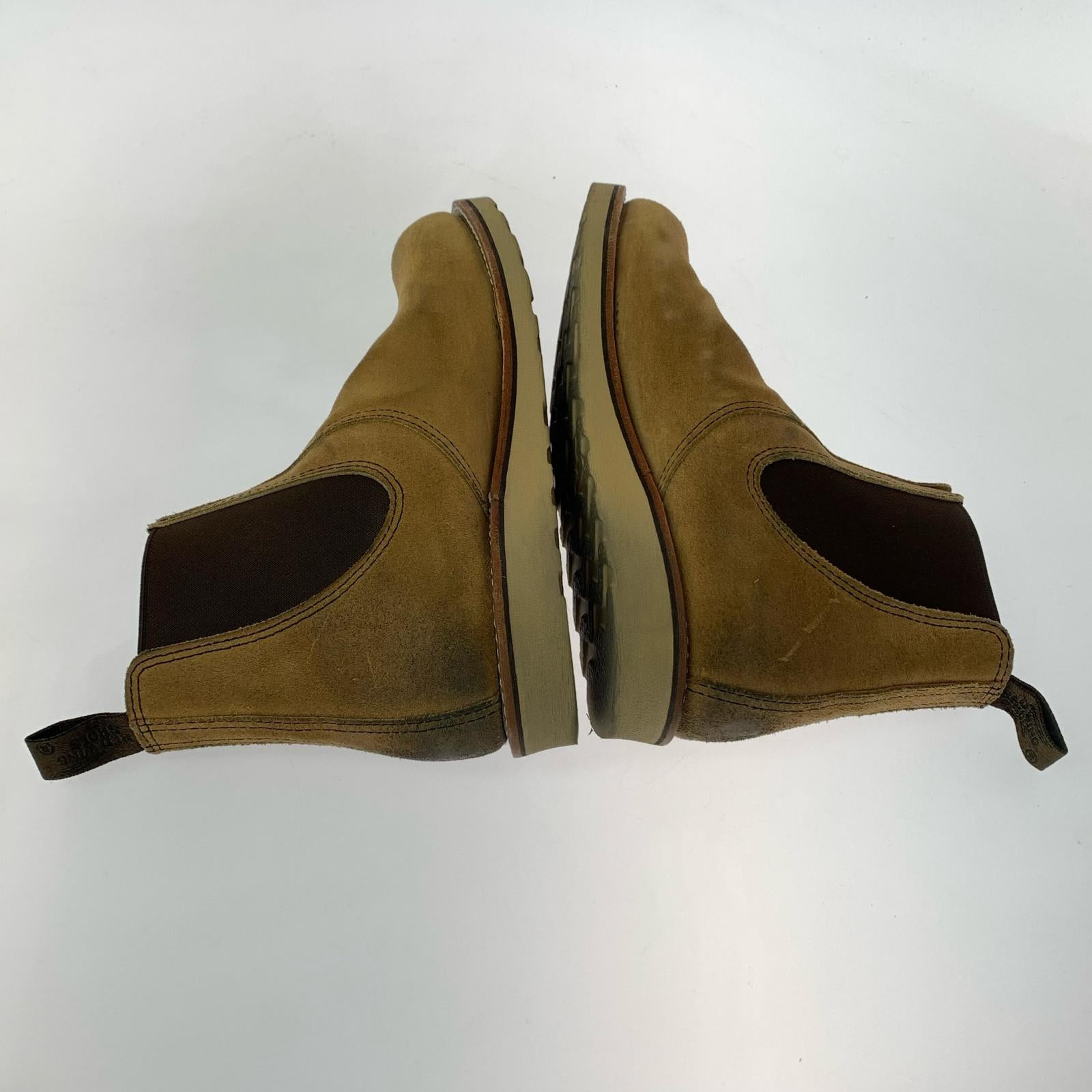 ブーツ RED WING スウェード サイドゴアブーツ 9 ベージュ 27cm (US9 UK8 1/2 EU44) ベージュ