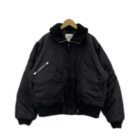 ジャケット 25AW ES / JACKET / NYLON. SATIN. CORDURA ブラック