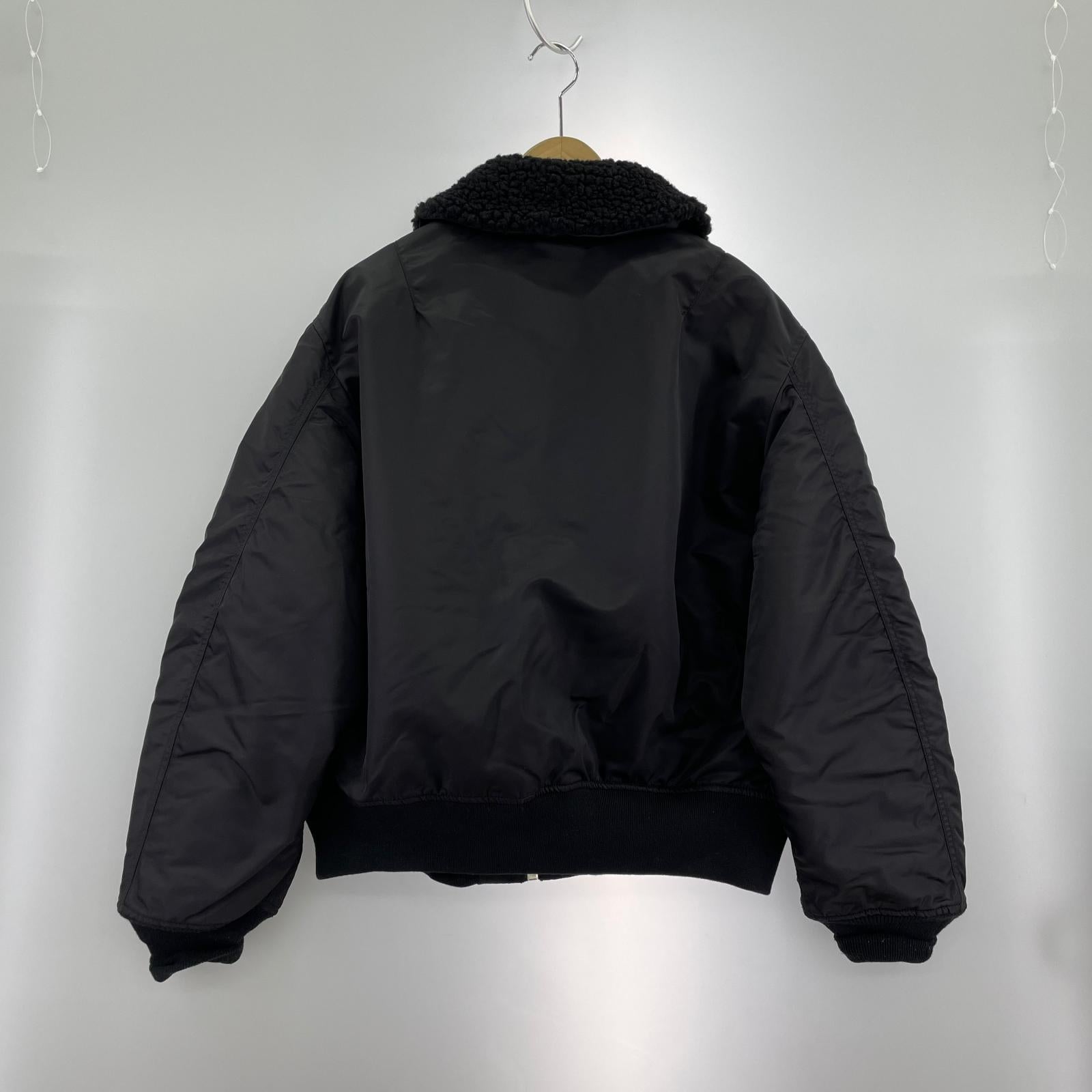 ジャケット 25AW ES / JACKET / NYLON. SATIN. CORDURA ブラック