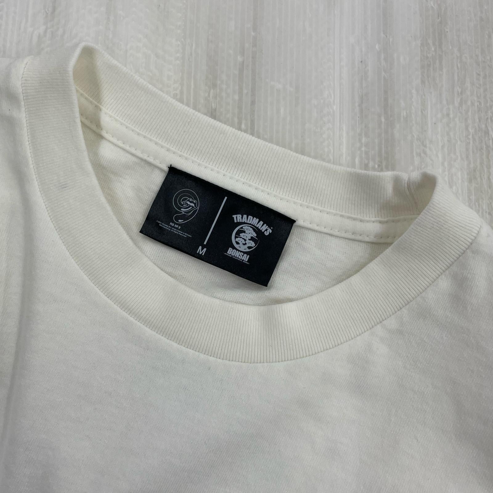 半袖Ｔシャツ RS No.9×TRADMAN’S BONSAI ホワイト（M） M ホワイト