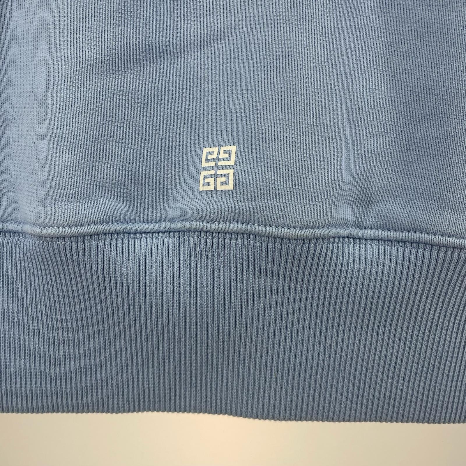 スウェット SLIM FIT ロゴプリントスウェット BMJ0HA3YAC (S) S ブルー