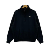 スウェット ハーフジップスウェット BLK ブラック