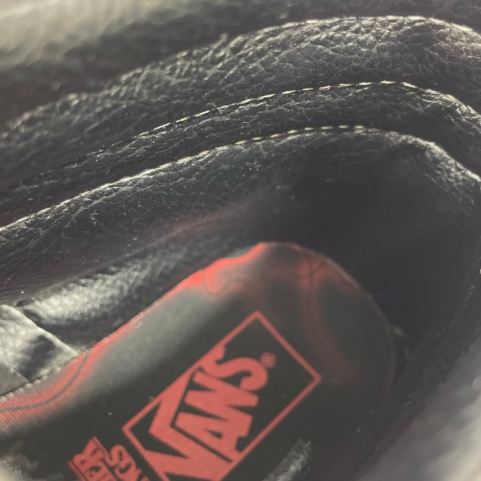 スニーカー Sk8-Hi Reissue （28cm） ブラック×レッド 28cm (US10 UK9 1/2 EU46) ブラック