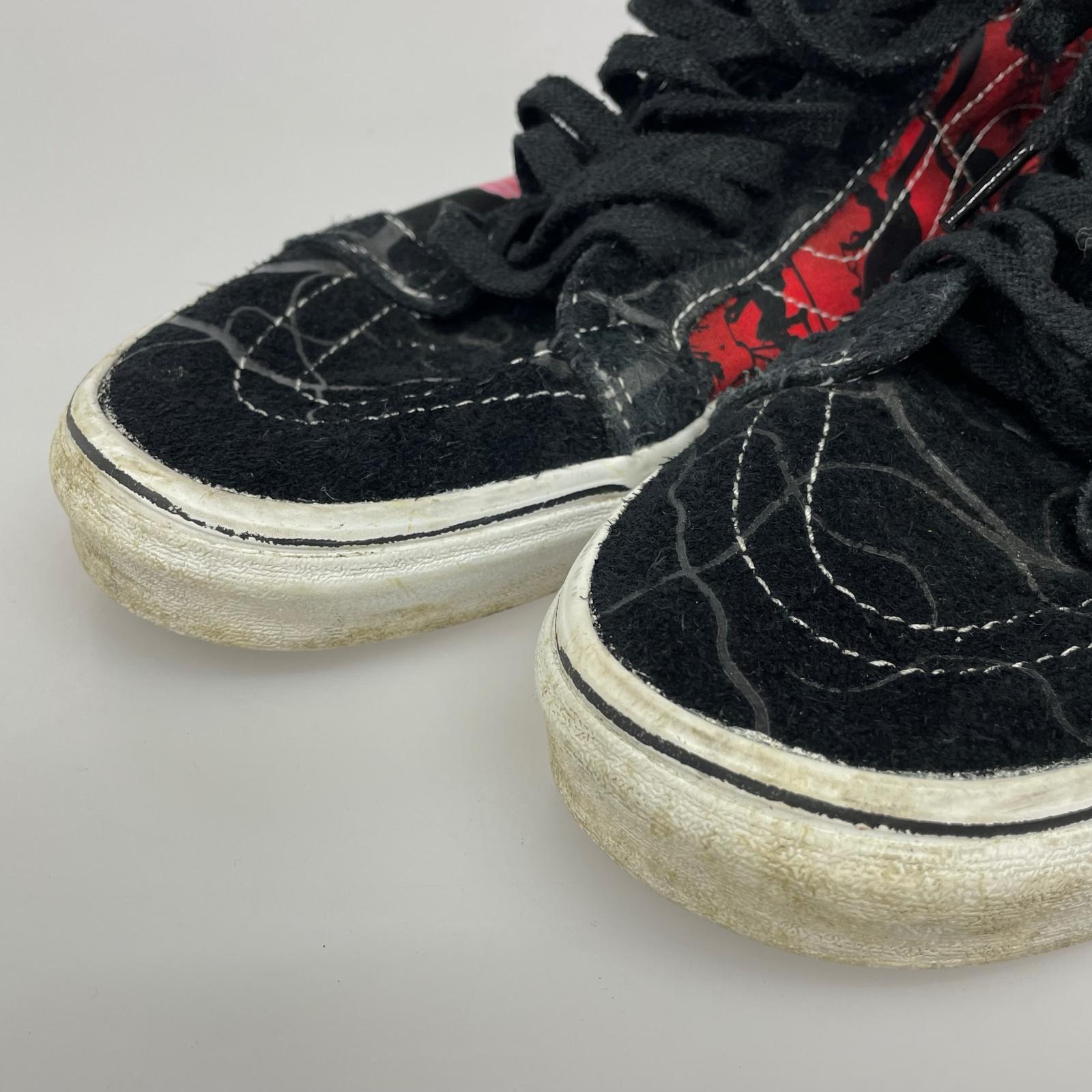 スニーカー Sk8-Hi Reissue （28cm） ブラック×レッド 28cm (US10 UK9 1/2 EU46) ブラック