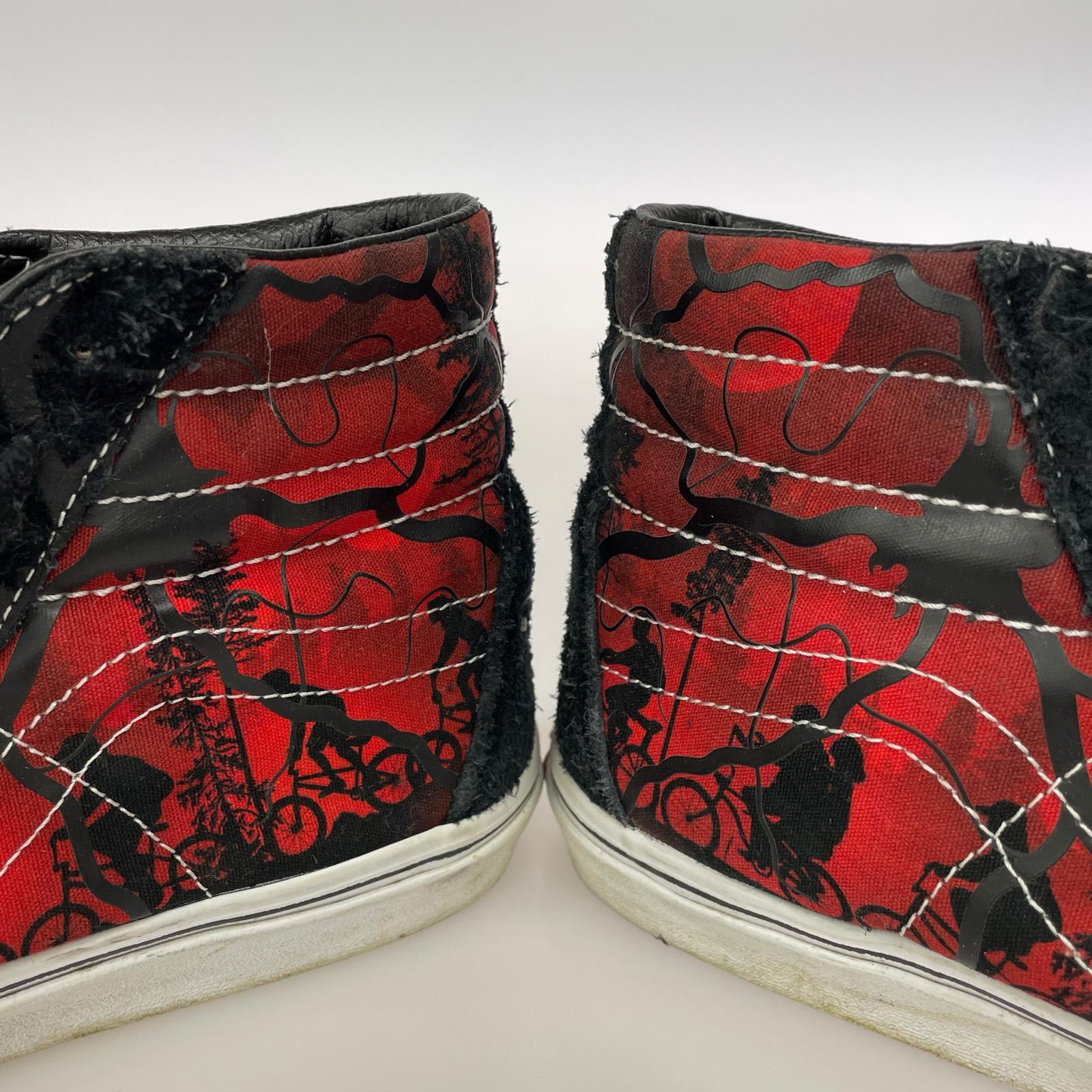 スニーカー Sk8-Hi Reissue （28cm） ブラック×レッド 28cm (US10 UK9 1/2 EU46) ブラック