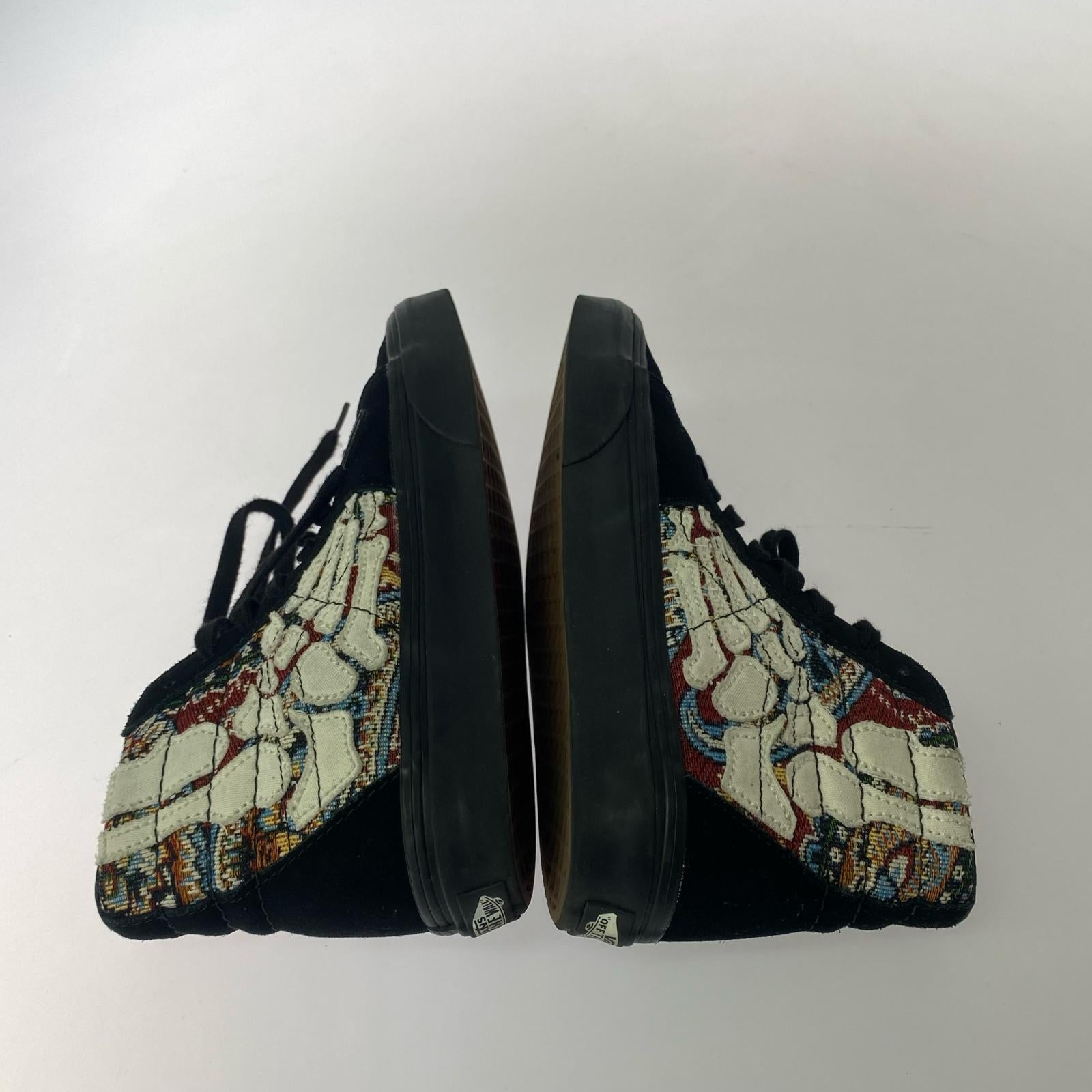 スニーカー SK8-HI HAZY BONES 黒 (23.5cm) 23.5cm (US5 1/2 UK5 EU37)