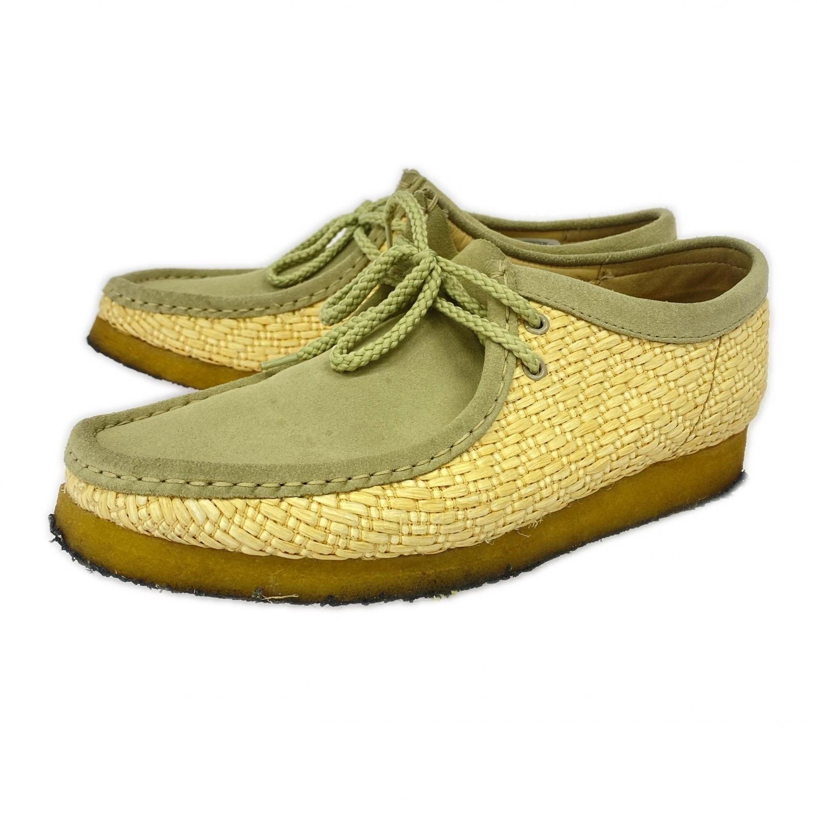 シューズ ワラビー RAFFIA TAN (26.5)