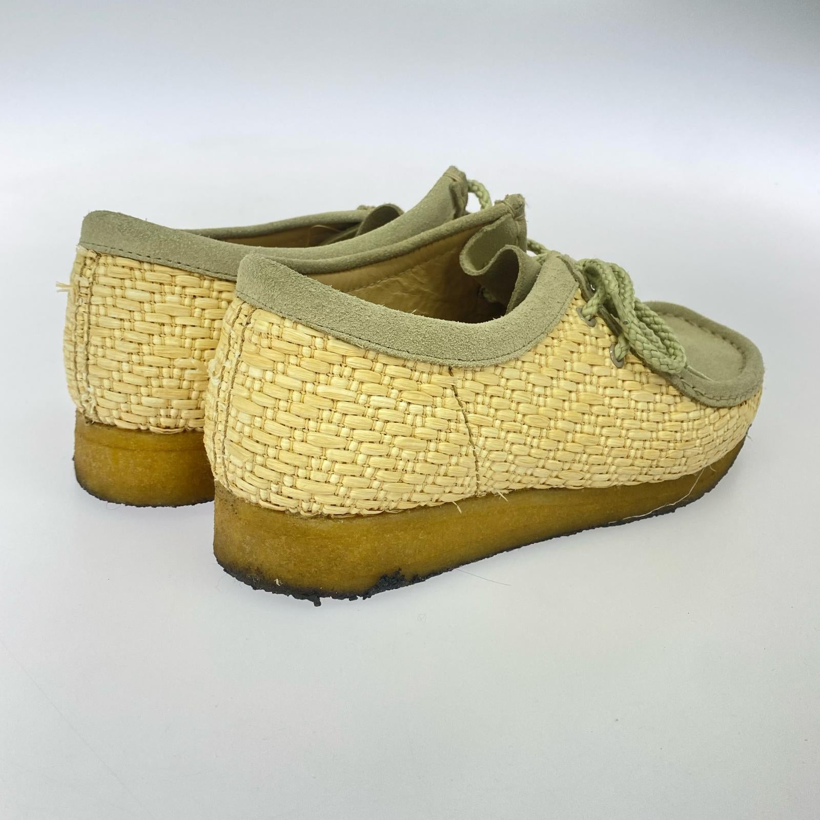 シューズ ワラビー RAFFIA TAN (26.5)