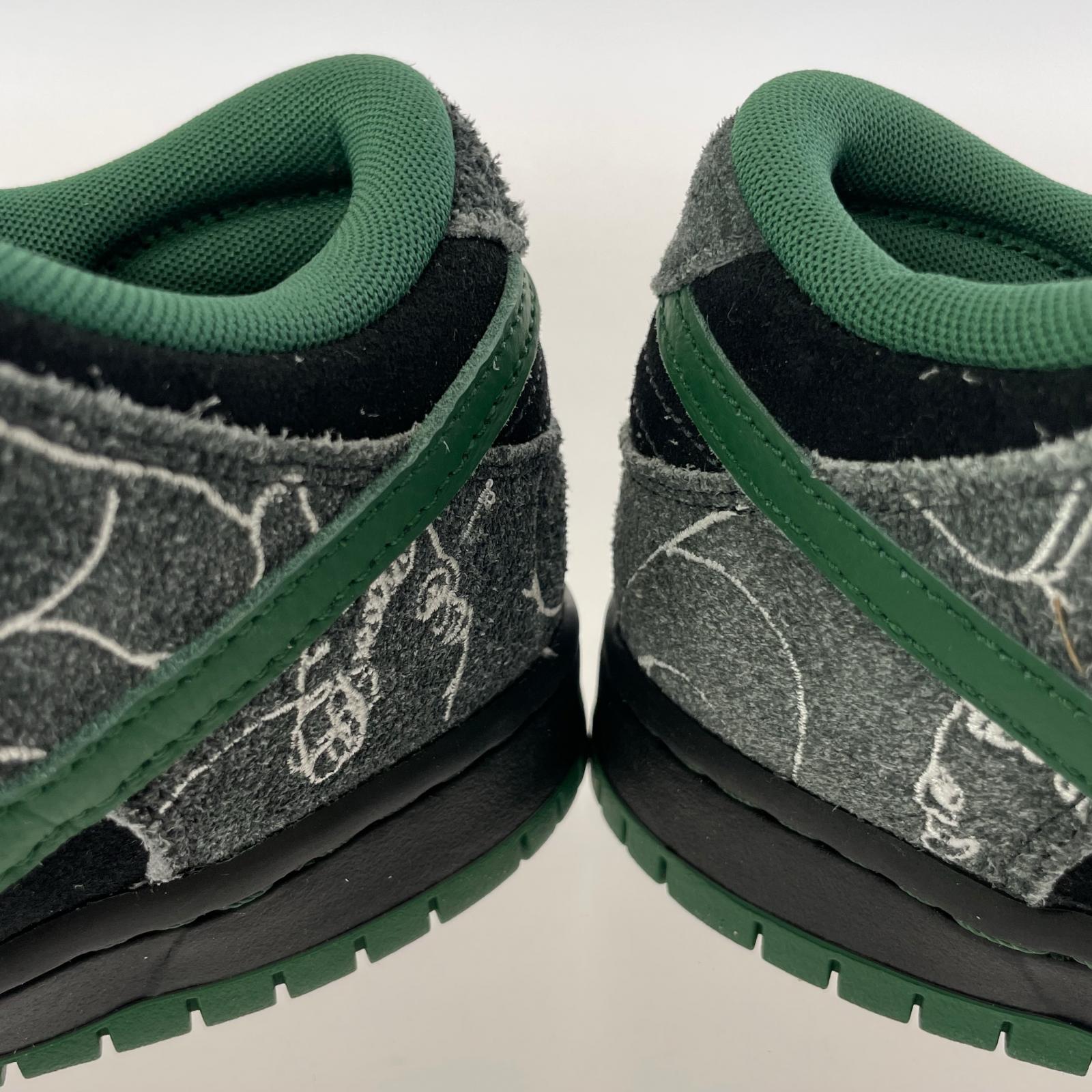 スニーカー ×There Skateboards Dunk Low Pro グリーン 26.5cm (US8 1/2 UK8 EU43)