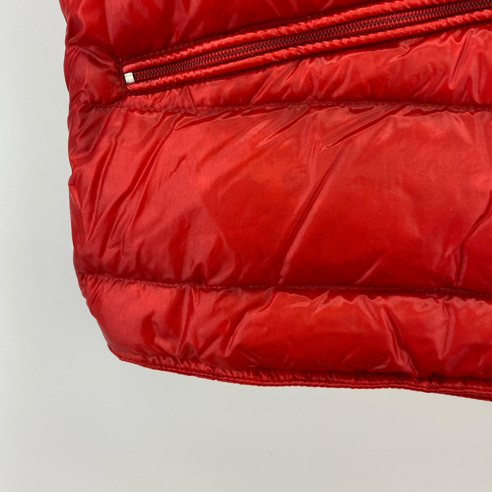ダウンベスト GUI GILET VEST 2 レッド