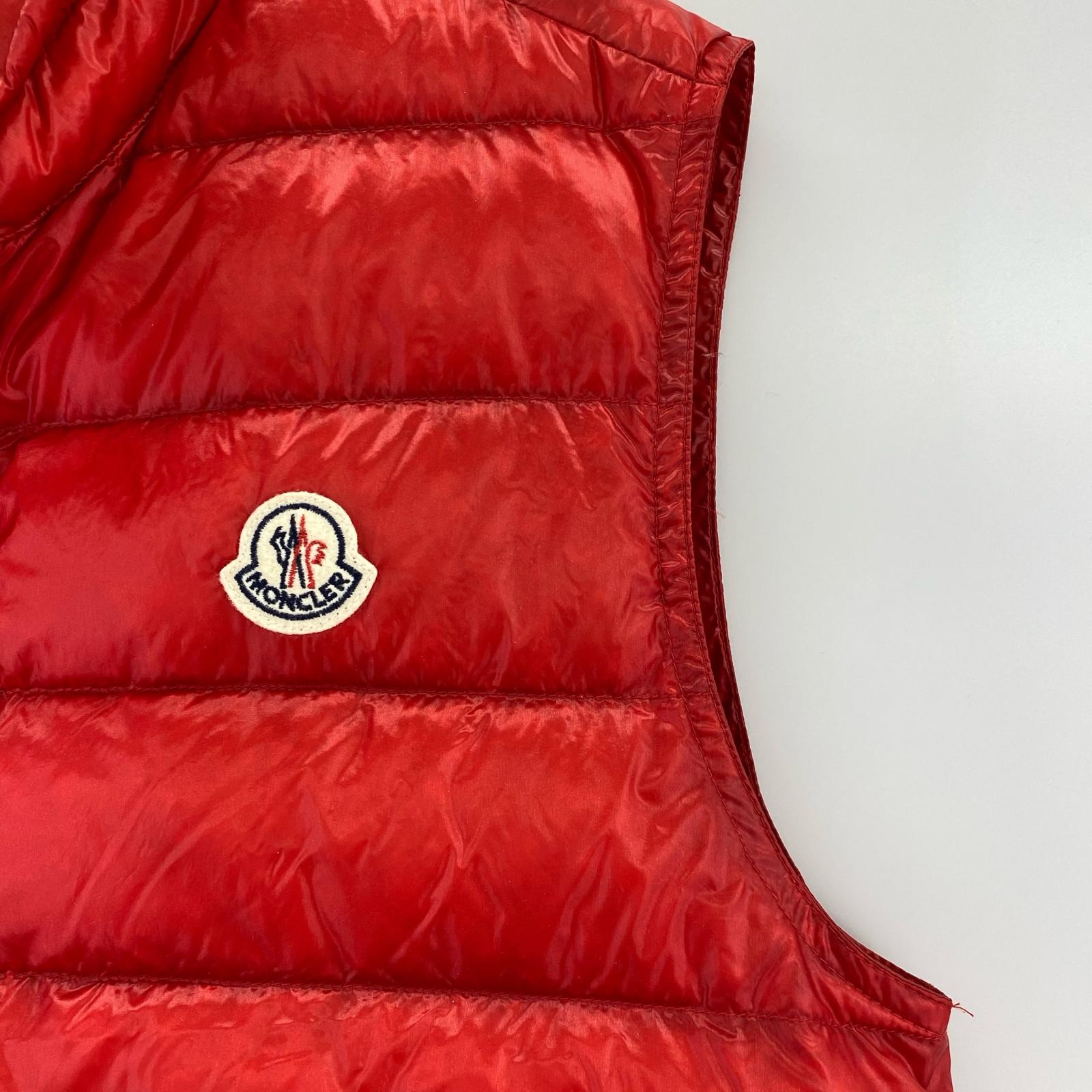 ダウンベスト GUI GILET VEST 2 レッド