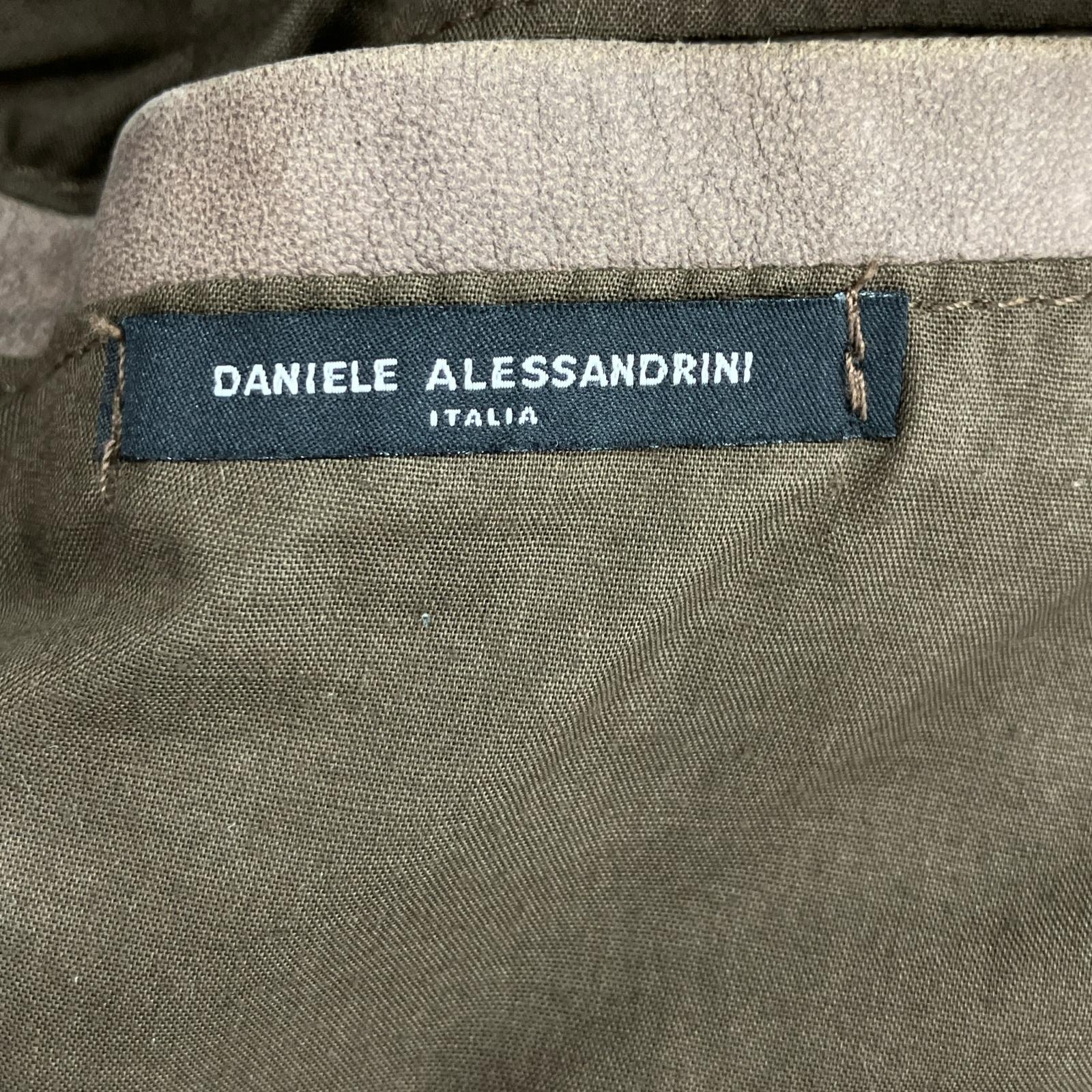 レザージャケット DANIELE ALESSANDRINI ブラウン 46 ブラウン