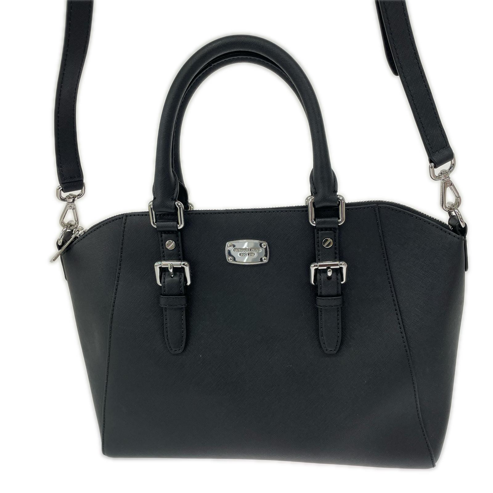ハンドバッグ MICHAEL KORS シアラ サフィアーノレザー 2WAYバッグ ブラック ブラック