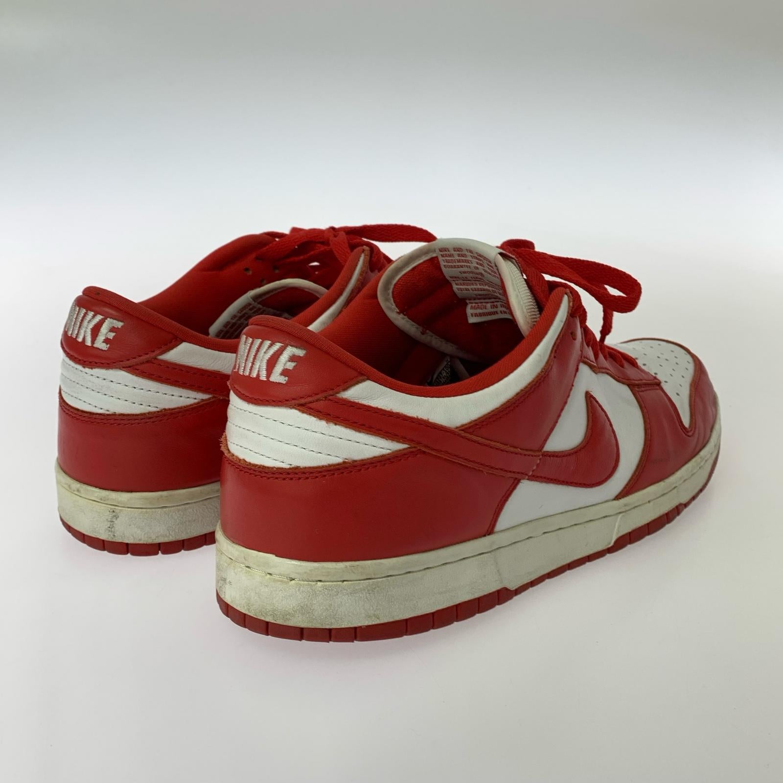 スニーカー DUNK LOW 赤 (28.5) 28.5cm (US10 1/2 UK10 EU47)