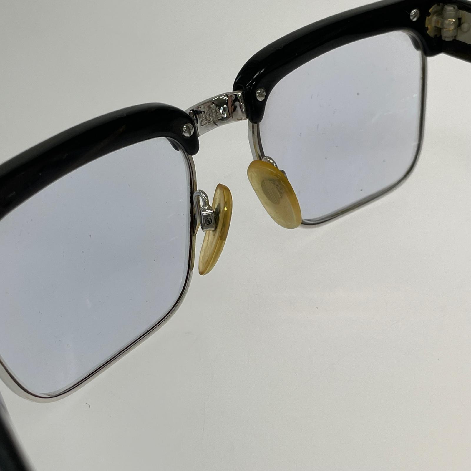 その他アクセサリー 60s頃 RODENSTOCK TOLEDO サーモントブロー 度入り眼鏡