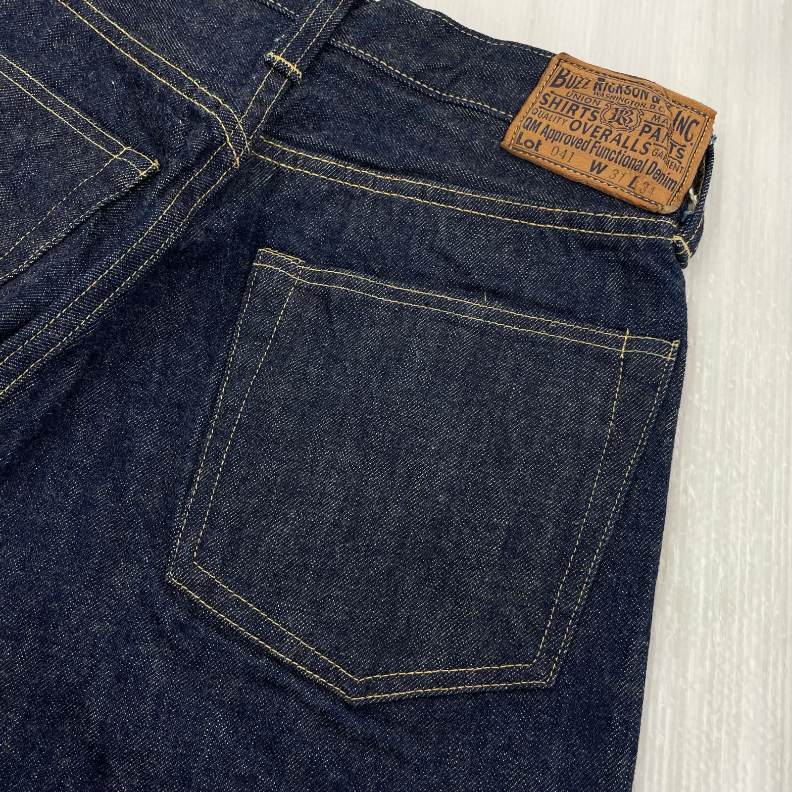 デニムパンツ WORLD WAR II WAIST OVERALLS（W31） 31 ネイビー