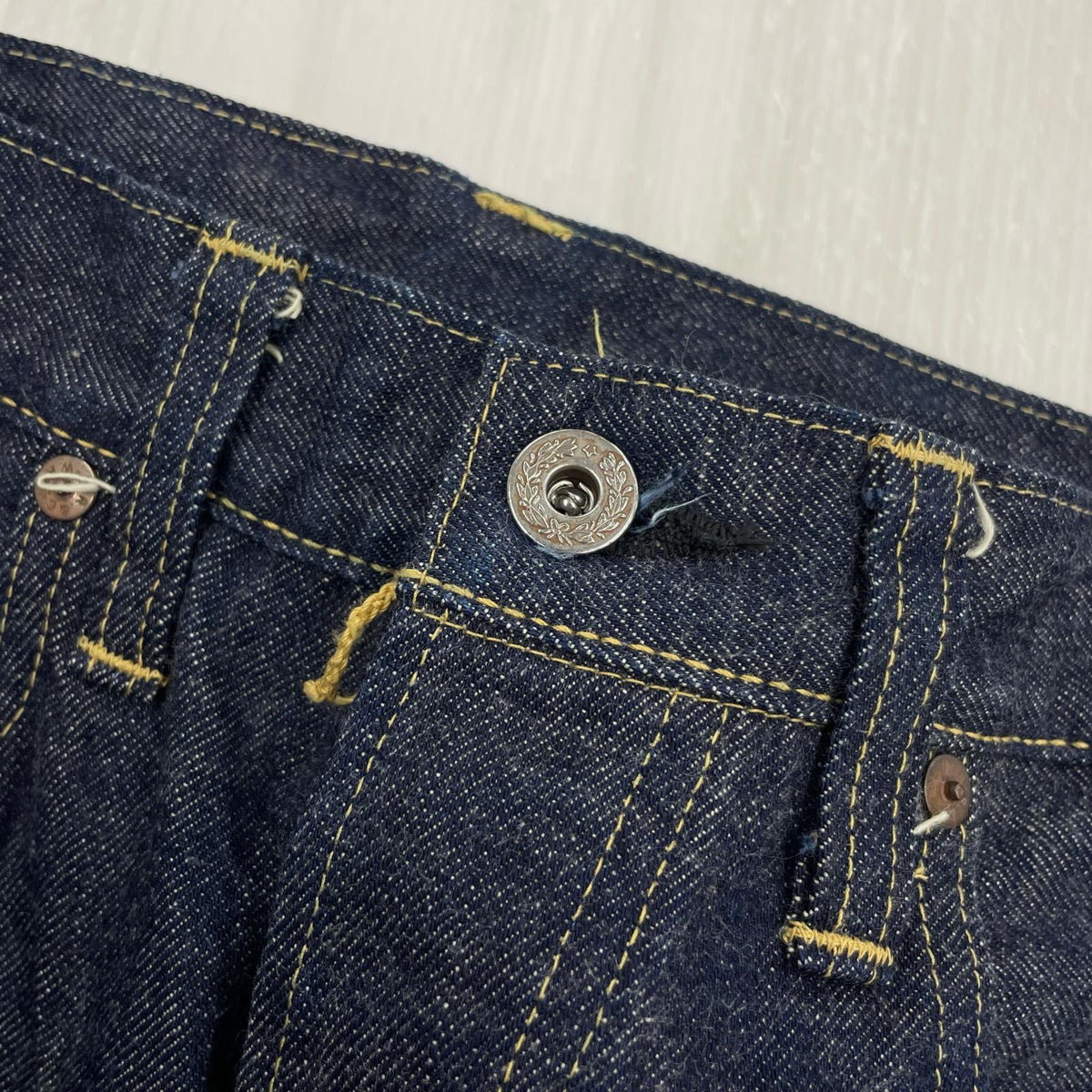 デニムパンツ WORLD WAR II WAIST OVERALLS（W31） 31 ネイビー